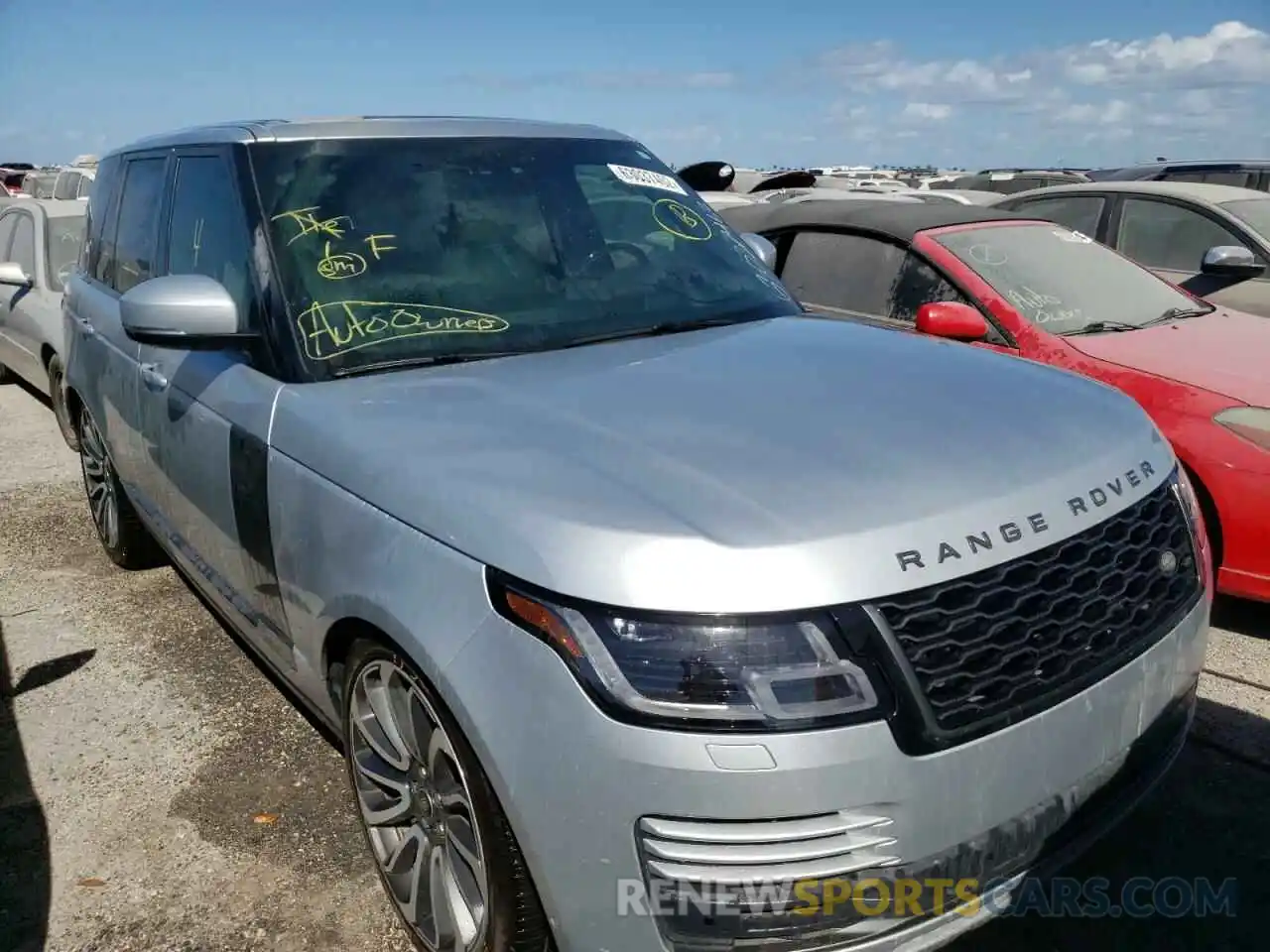 1 Photograph of a damaged car SALGS2SE3LA410232 LAND ROVER RANGEROVER 2020