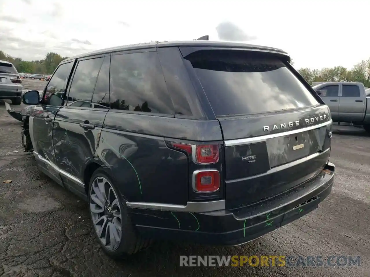 3 Photograph of a damaged car SALGS2SE4LA403953 LAND ROVER RANGEROVER 2020