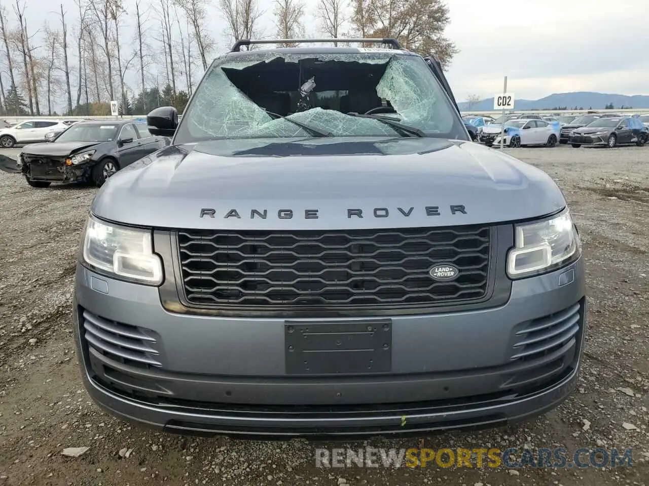5 Photograph of a damaged car SALGS2SE5LA595254 LAND ROVER RANGEROVER 2020