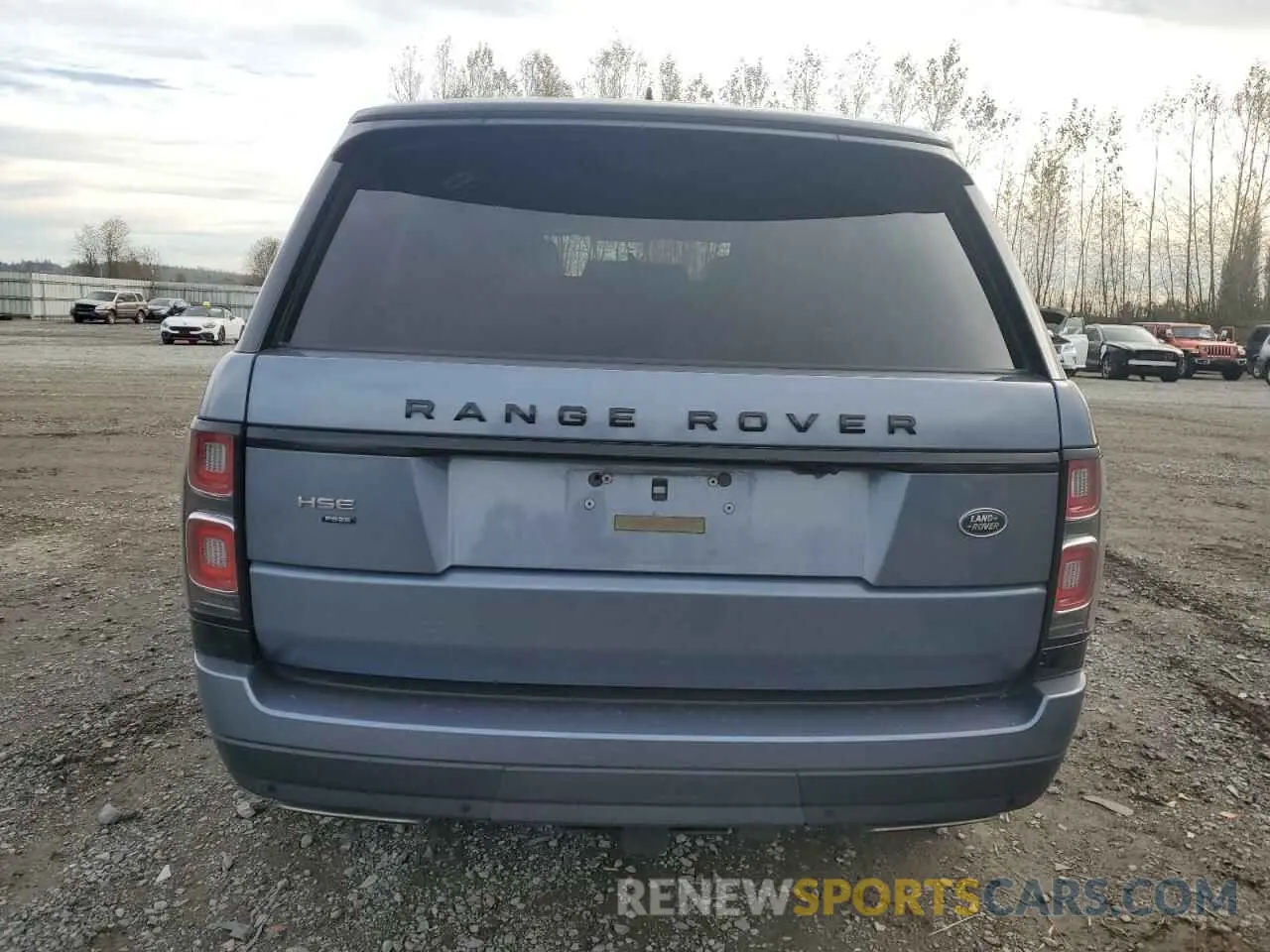 6 Photograph of a damaged car SALGS2SE5LA595254 LAND ROVER RANGEROVER 2020