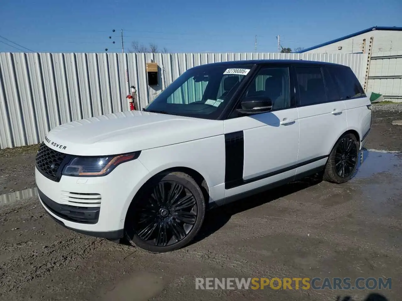 1 Photograph of a damaged car SALGS2SE8LA579131 LAND ROVER RANGEROVER 2020