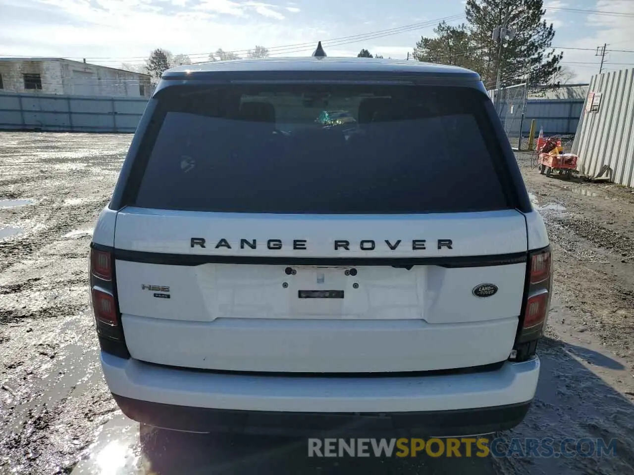 6 Photograph of a damaged car SALGS2SE8LA579131 LAND ROVER RANGEROVER 2020