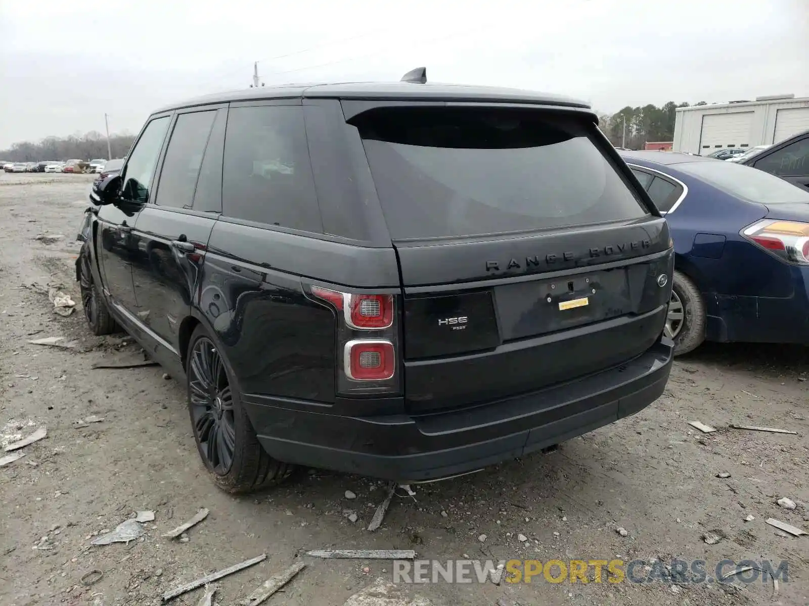 3 Photograph of a damaged car SALGS2SEXLA412057 LAND ROVER RANGEROVER 2020