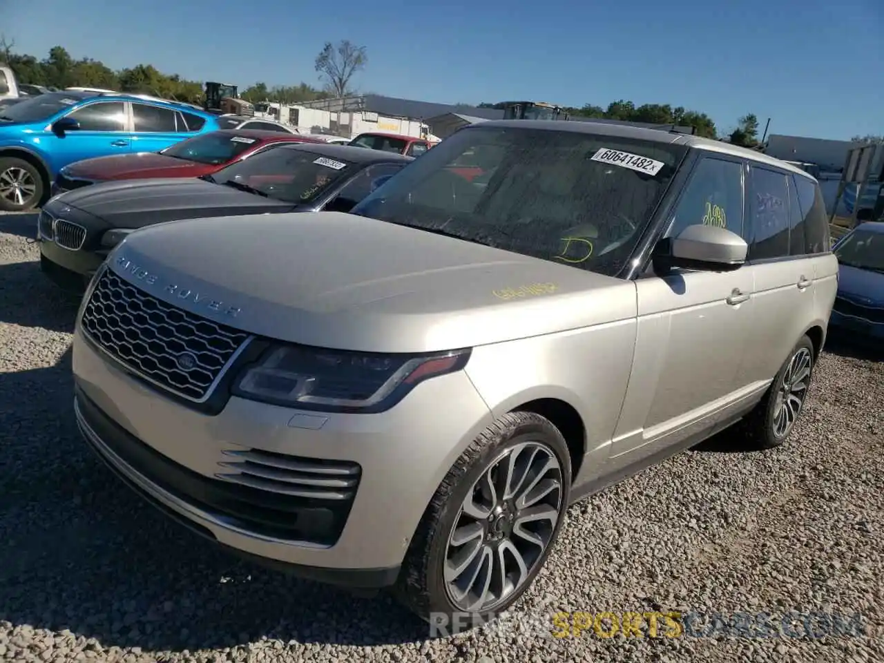 2 Photograph of a damaged car SALGS2SEXLA569846 LAND ROVER RANGEROVER 2020