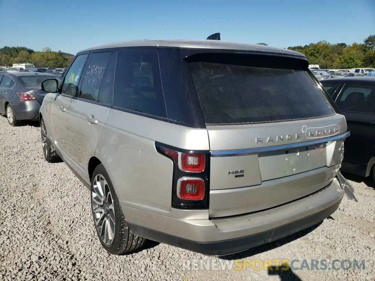 3 Photograph of a damaged car SALGS2SEXLA569846 LAND ROVER RANGEROVER 2020