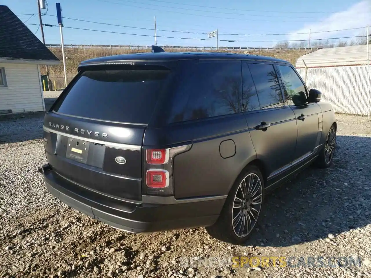 4 Photograph of a damaged car SALGS2SEXLA573766 LAND ROVER RANGEROVER 2020