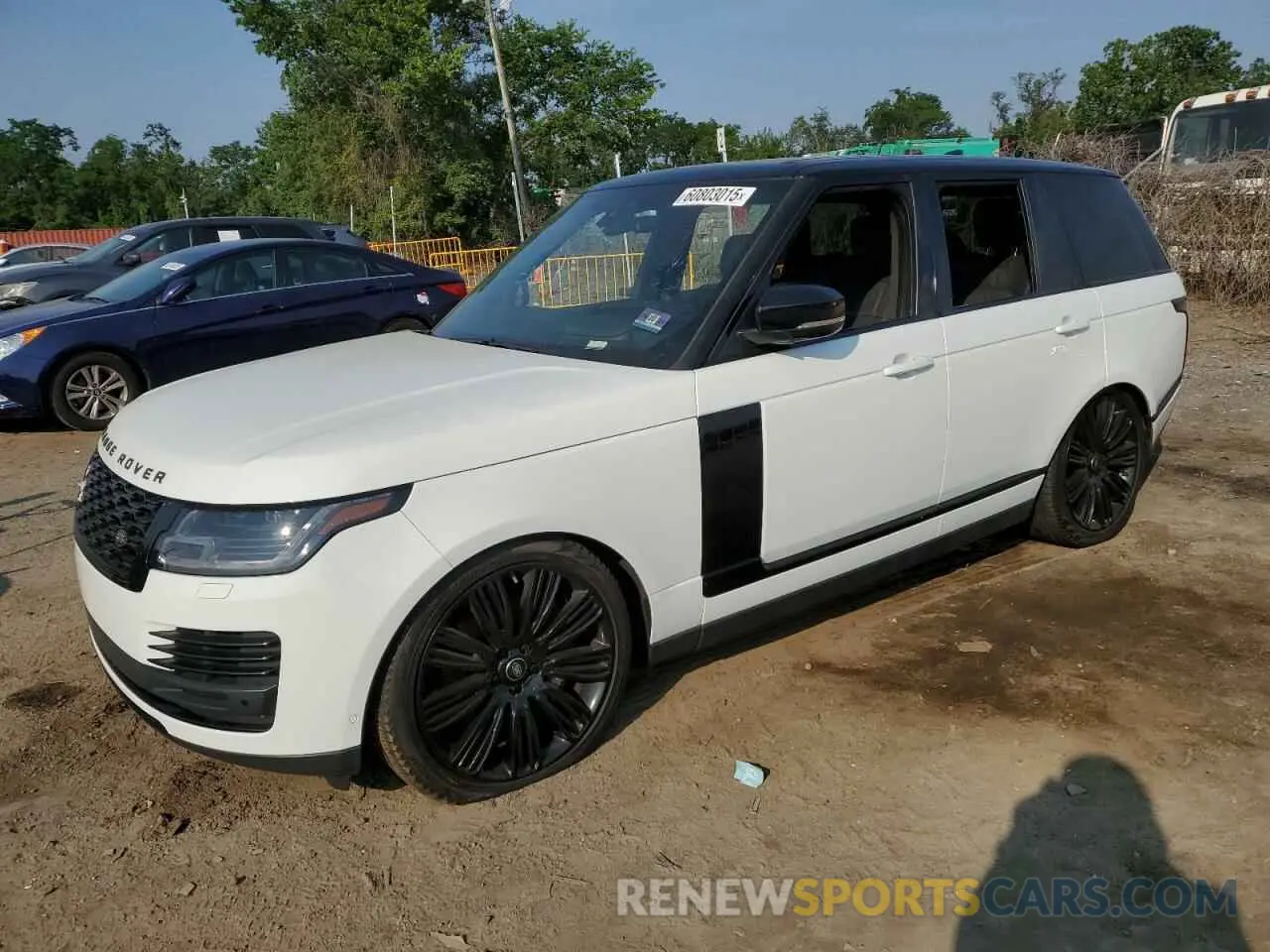 1 Photograph of a damaged car SALGS2SEXLA578157 LAND ROVER RANGEROVER 2020