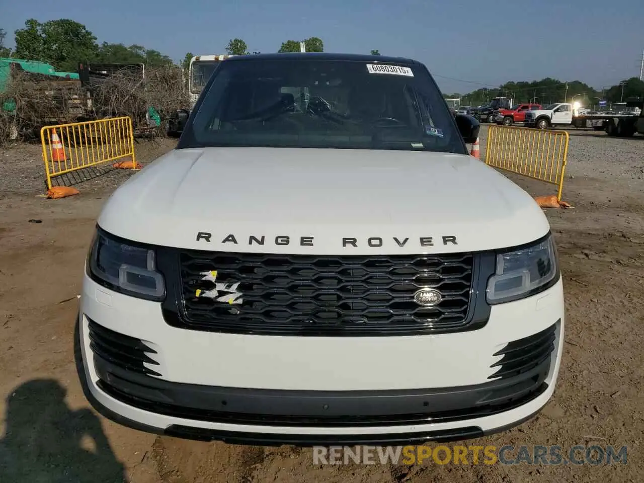 5 Photograph of a damaged car SALGS2SEXLA578157 LAND ROVER RANGEROVER 2020