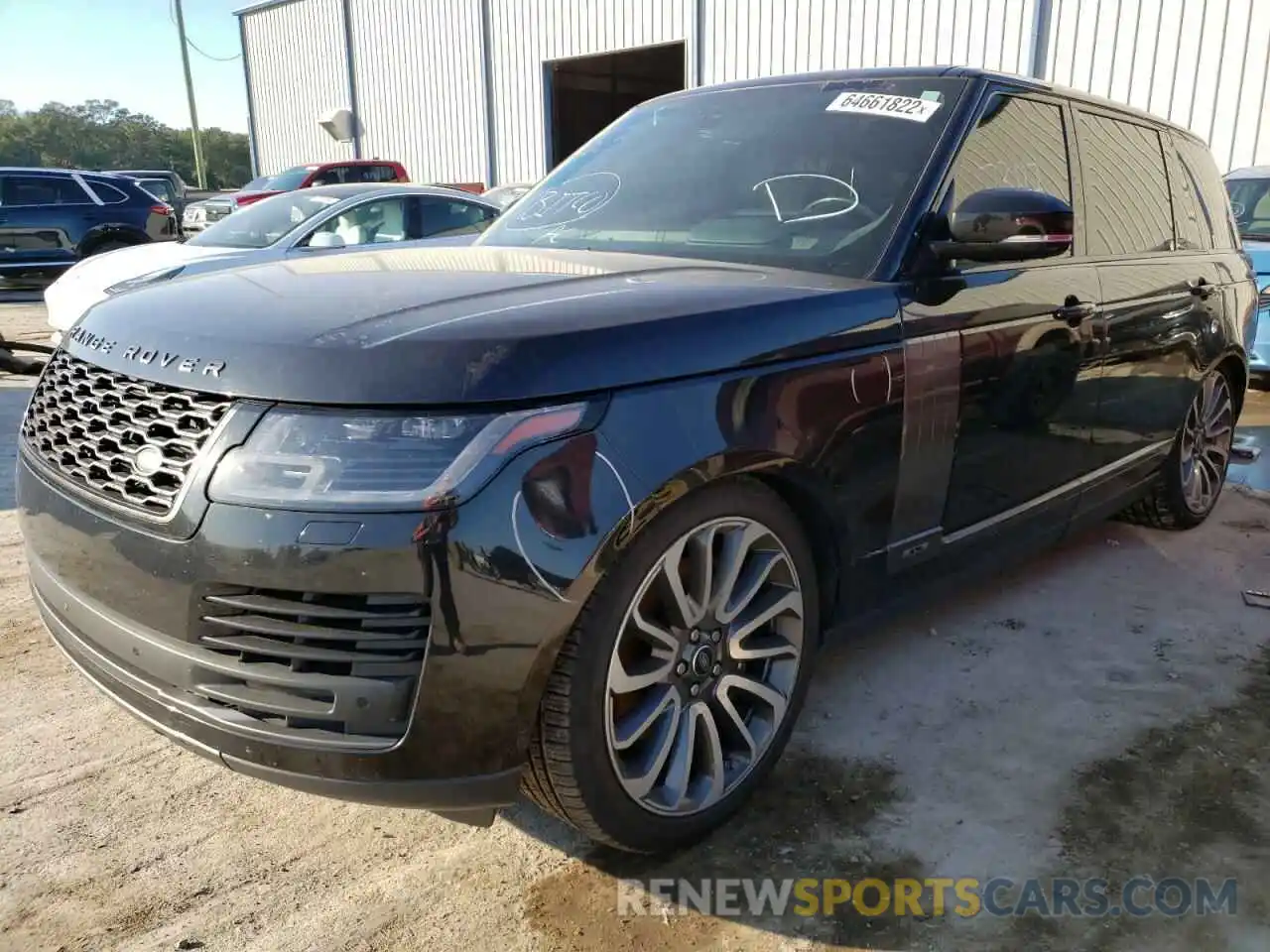 2 Photograph of a damaged car SALGS5SE3LA579880 LAND ROVER RANGEROVER 2020