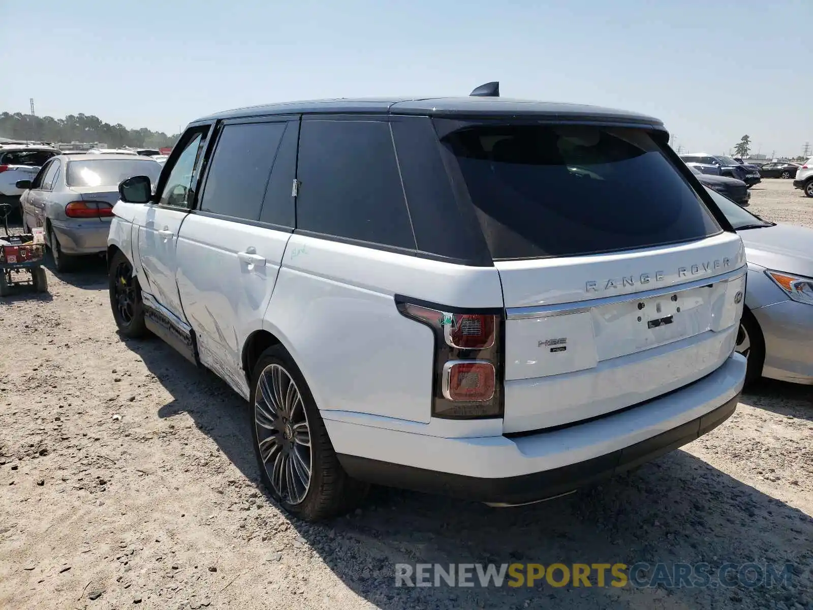 3 Photograph of a damaged car SALGS5SE6LA568419 LAND ROVER RANGEROVER 2020