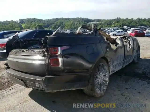 4 Photograph of a damaged car SALGS5SEXLA597521 LAND ROVER RANGEROVER 2020