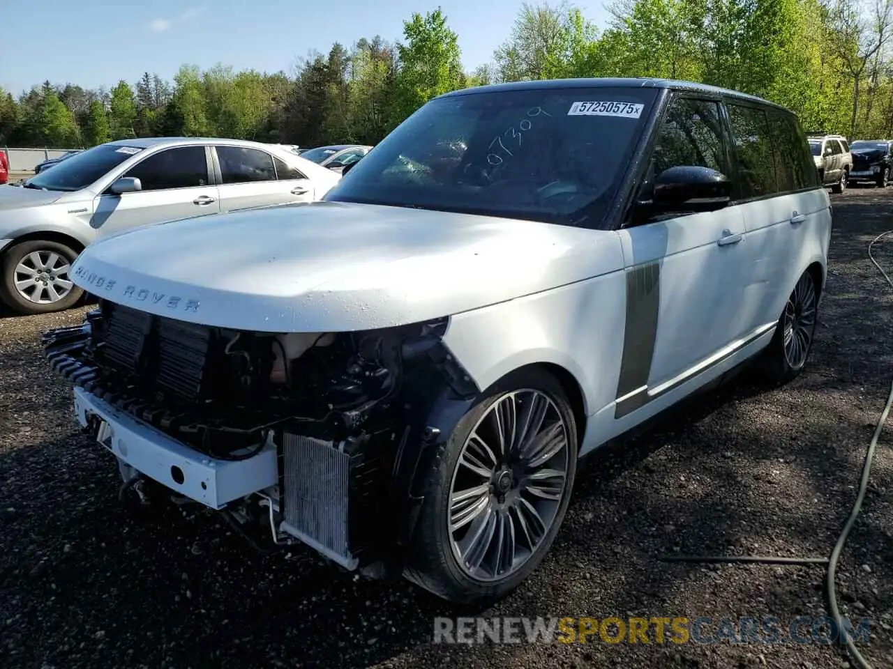 1 Photograph of a damaged car SALGV2SE7LA595246 LAND ROVER RANGEROVER 2020