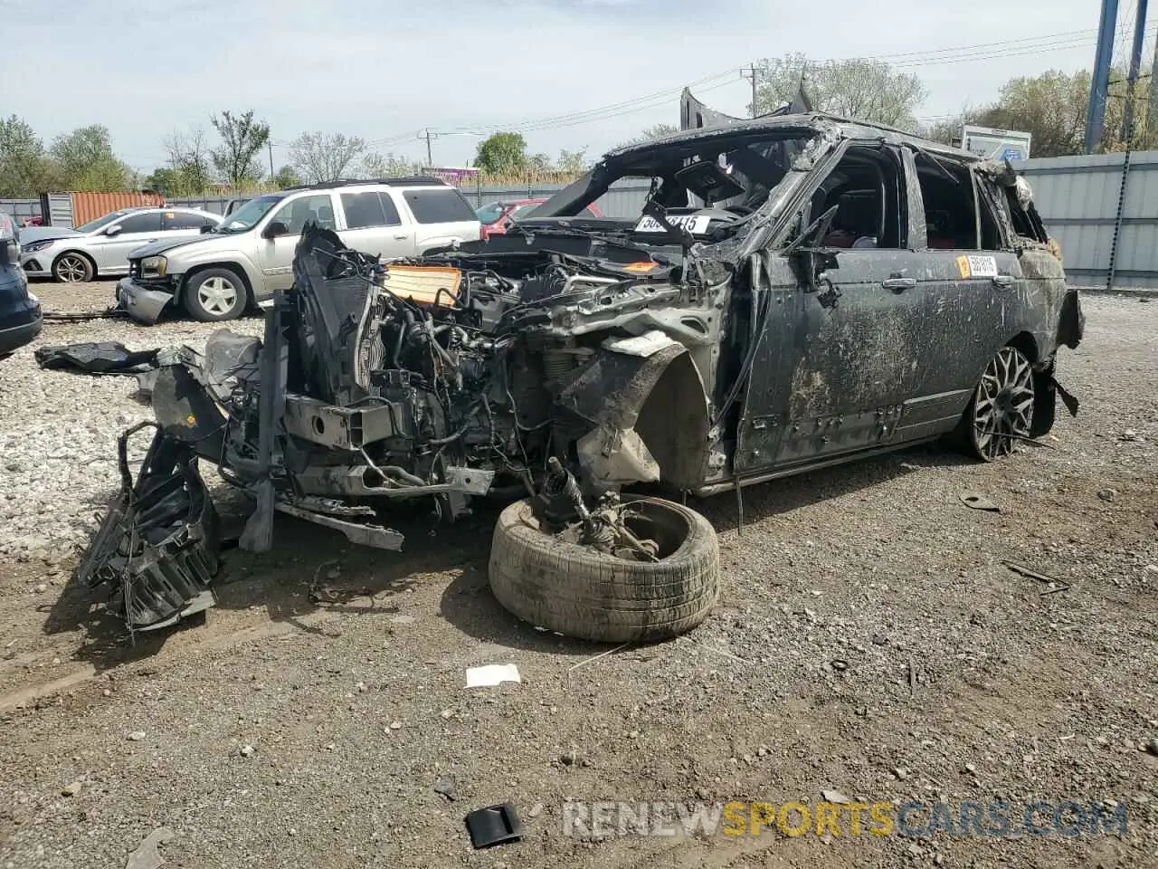 1 Photograph of a damaged car SALGW2RE2LA580463 LAND ROVER RANGEROVER 2020