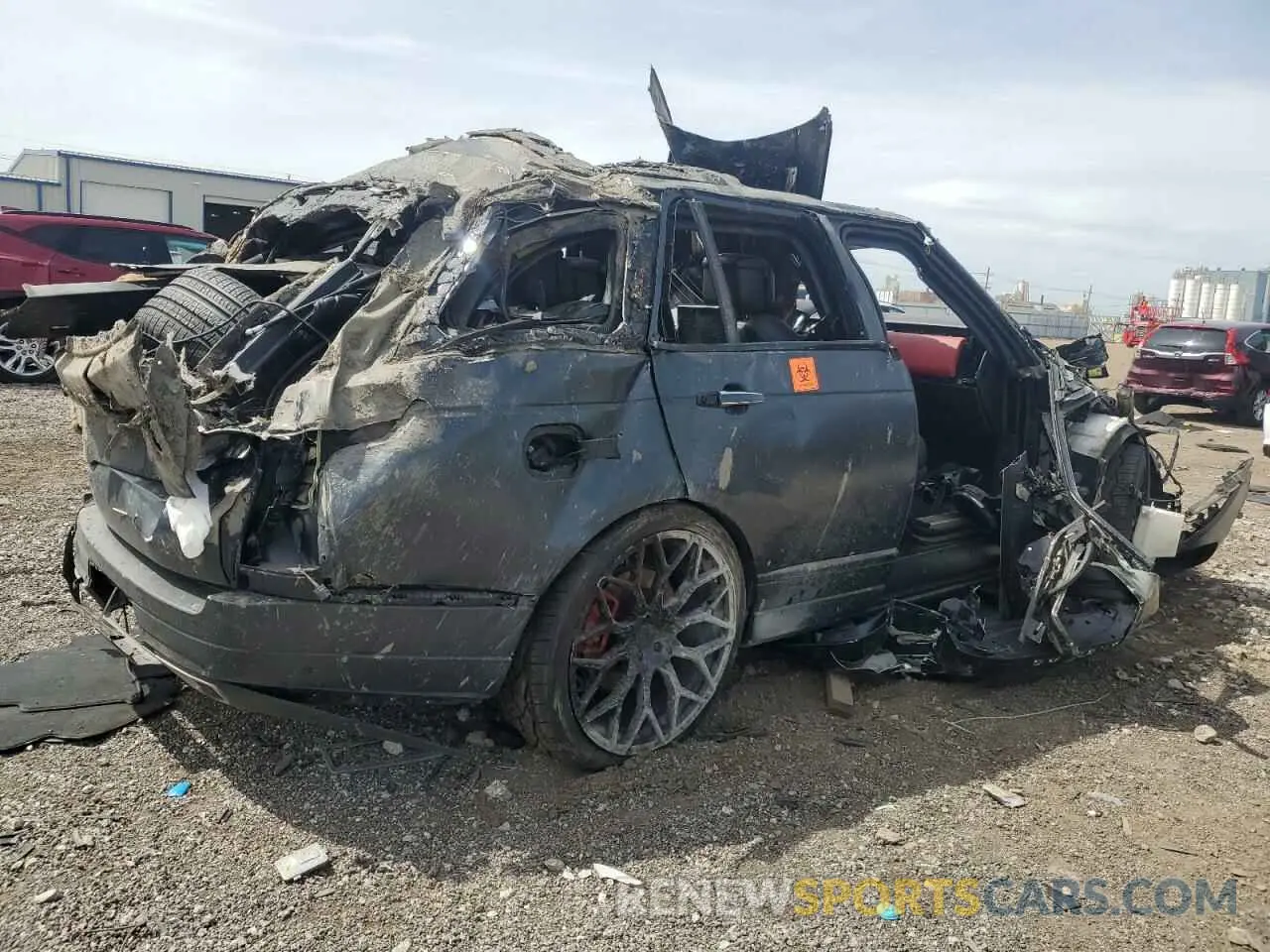 3 Photograph of a damaged car SALGW2RE2LA580463 LAND ROVER RANGEROVER 2020