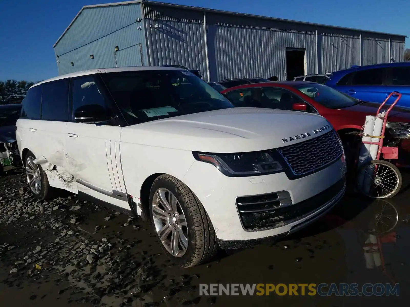 1 Photograph of a damaged car SALGW5RE0LA586537 LAND ROVER RANGEROVER 2020