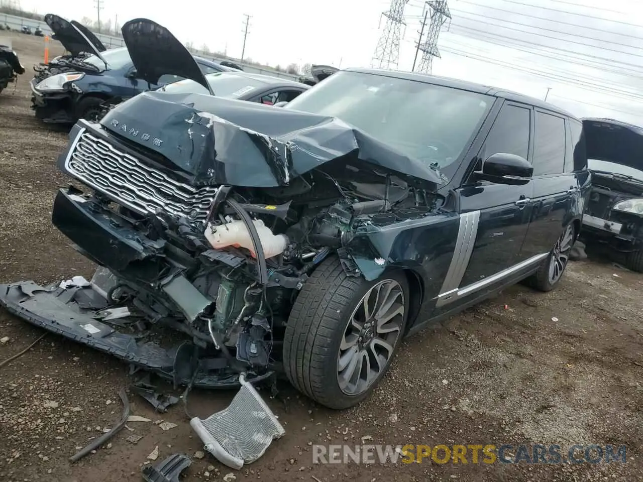 1 Photograph of a damaged car SALGW5RE4LA574469 LAND ROVER RANGEROVER 2020
