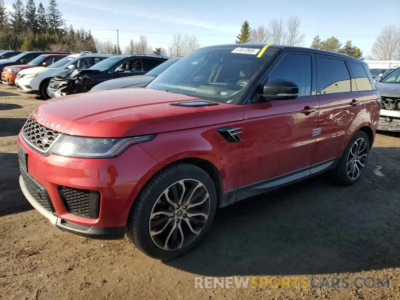 1 Photograph of a damaged car SALWG2SU9LA885517 LAND ROVER RANGEROVER 2020