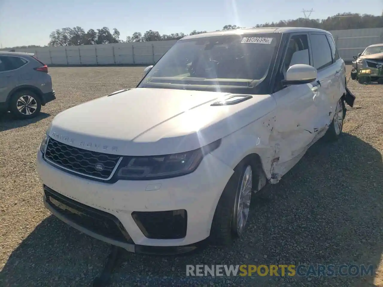 2 Photograph of a damaged car SALWR2RK9LA881305 LAND ROVER RANGEROVER 2020