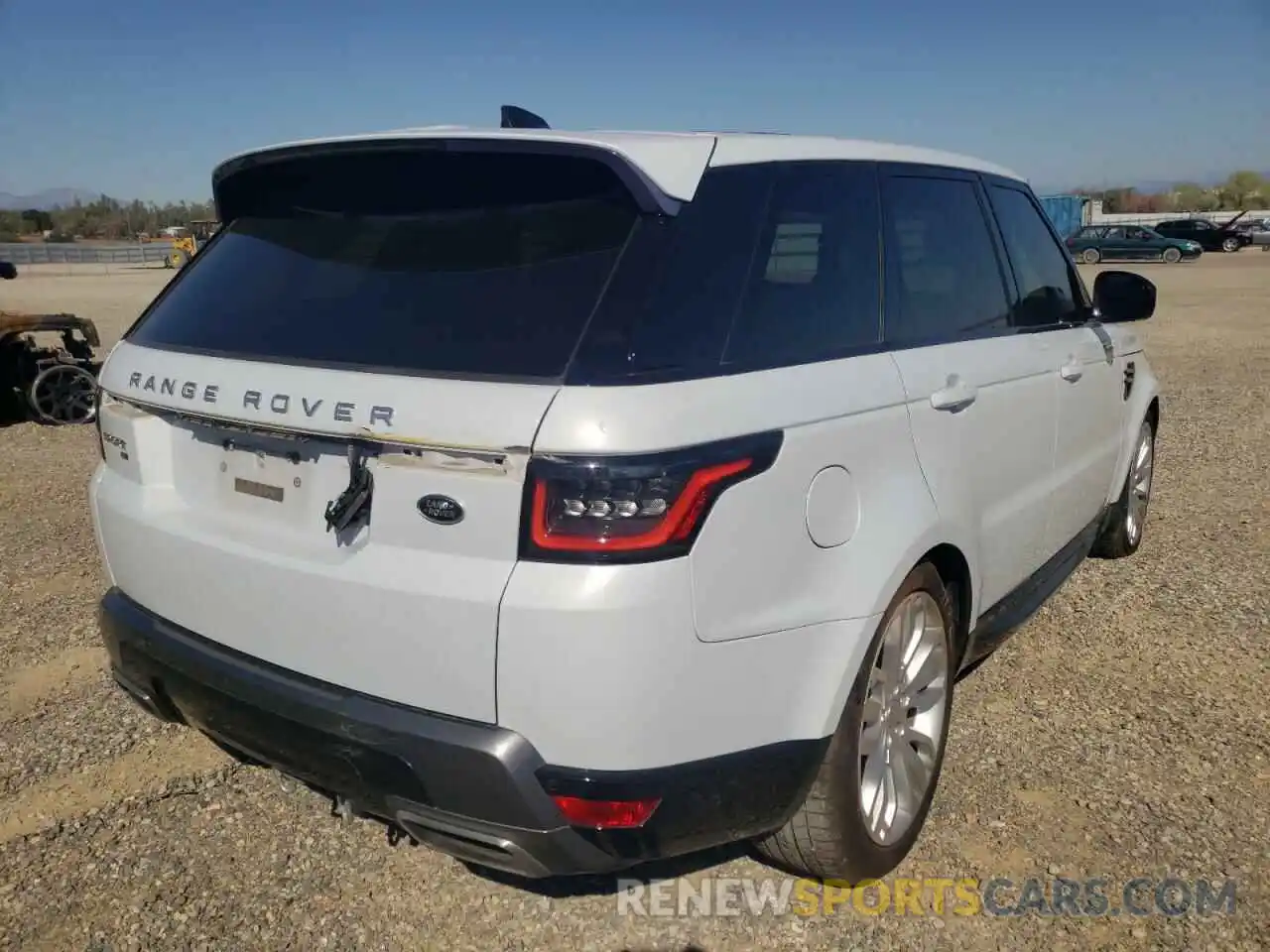 4 Photograph of a damaged car SALWR2RK9LA881305 LAND ROVER RANGEROVER 2020