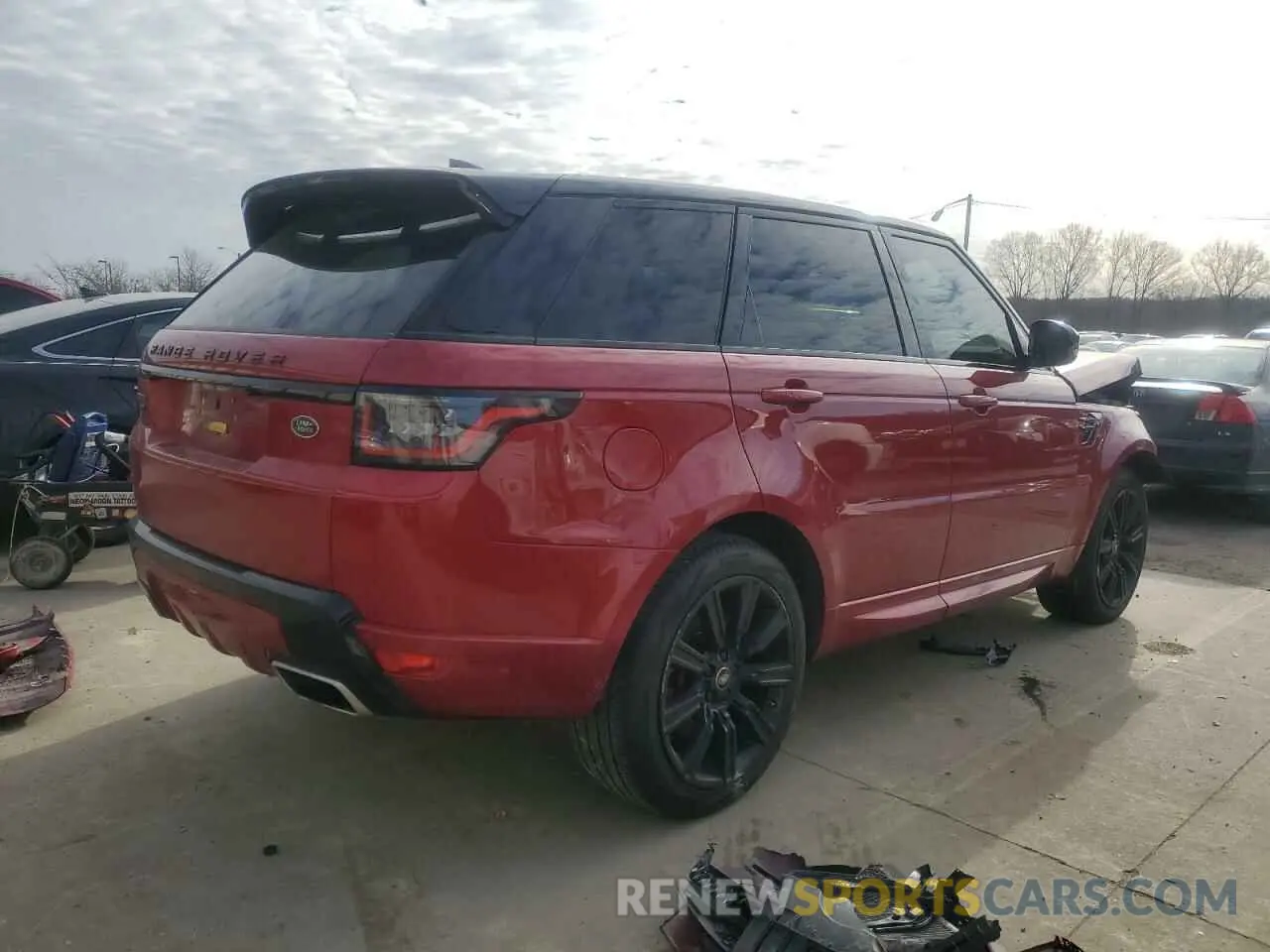 3 Photograph of a damaged car SALWR2SE5LA707378 LAND ROVER RANGEROVER 2020