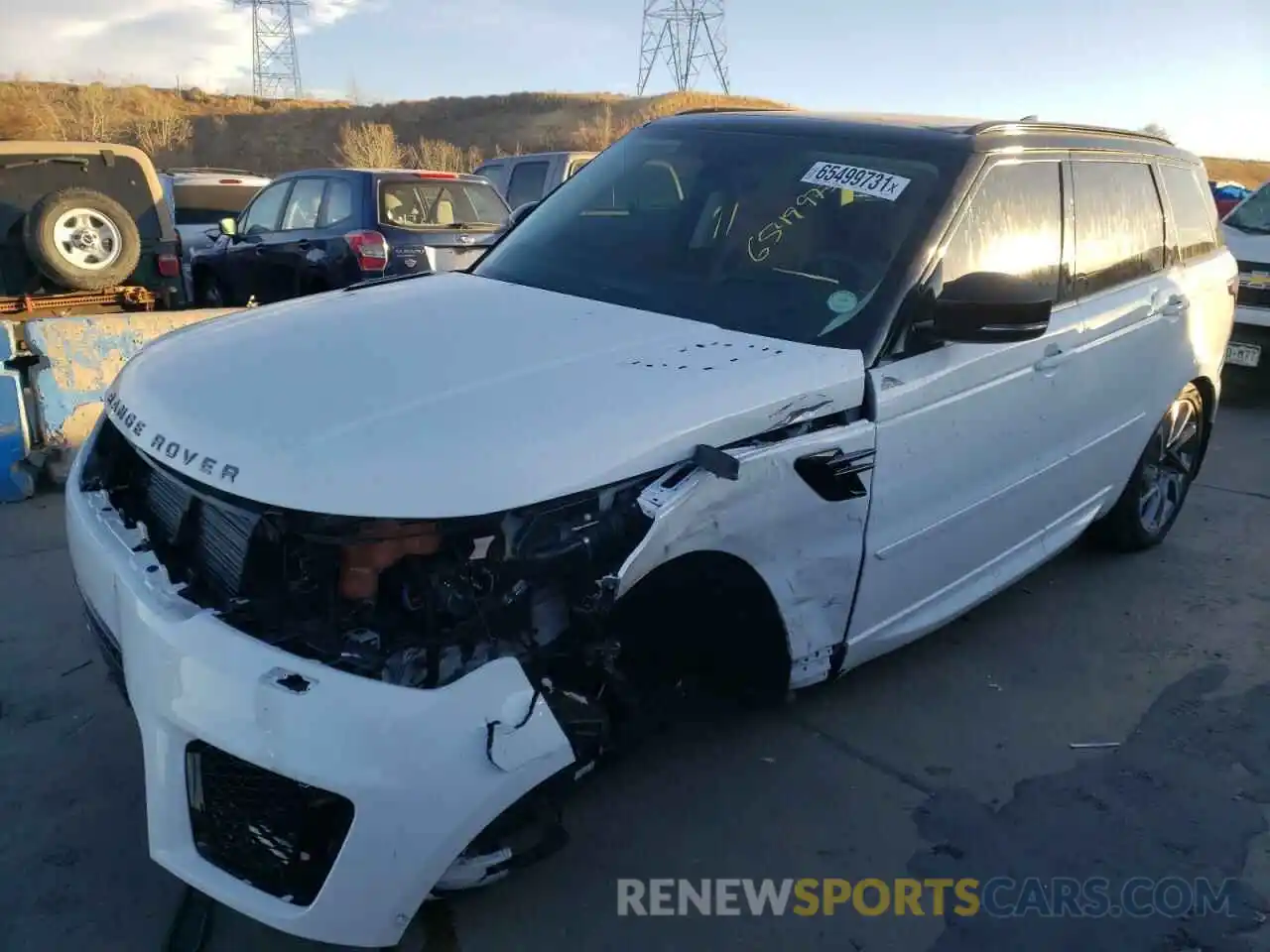 2 Photograph of a damaged car SALWR2SE6LA744763 LAND ROVER RANGEROVER 2020