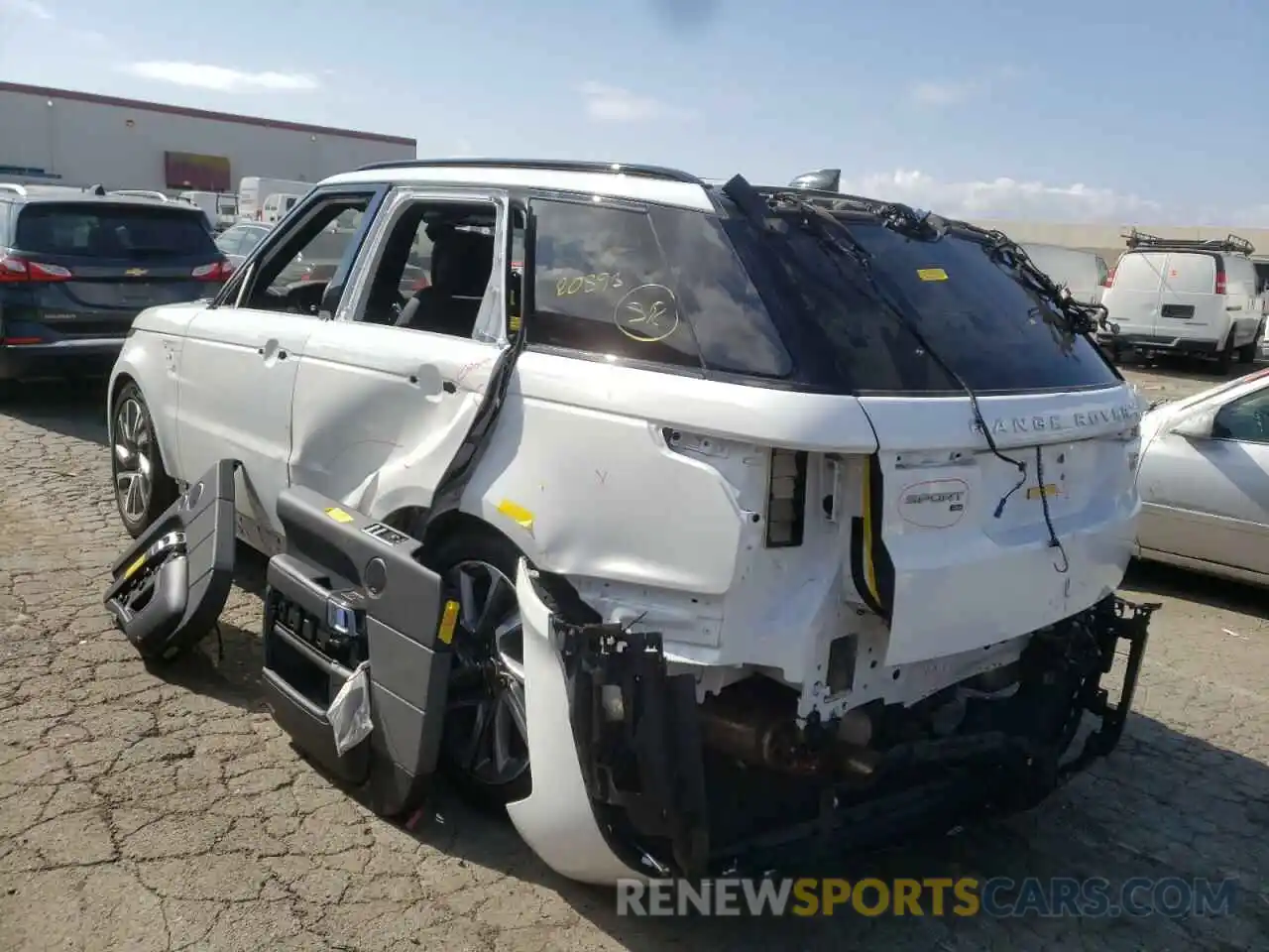 3 Photograph of a damaged car SALWR2SU5LA710126 LAND ROVER RANGEROVER 2020