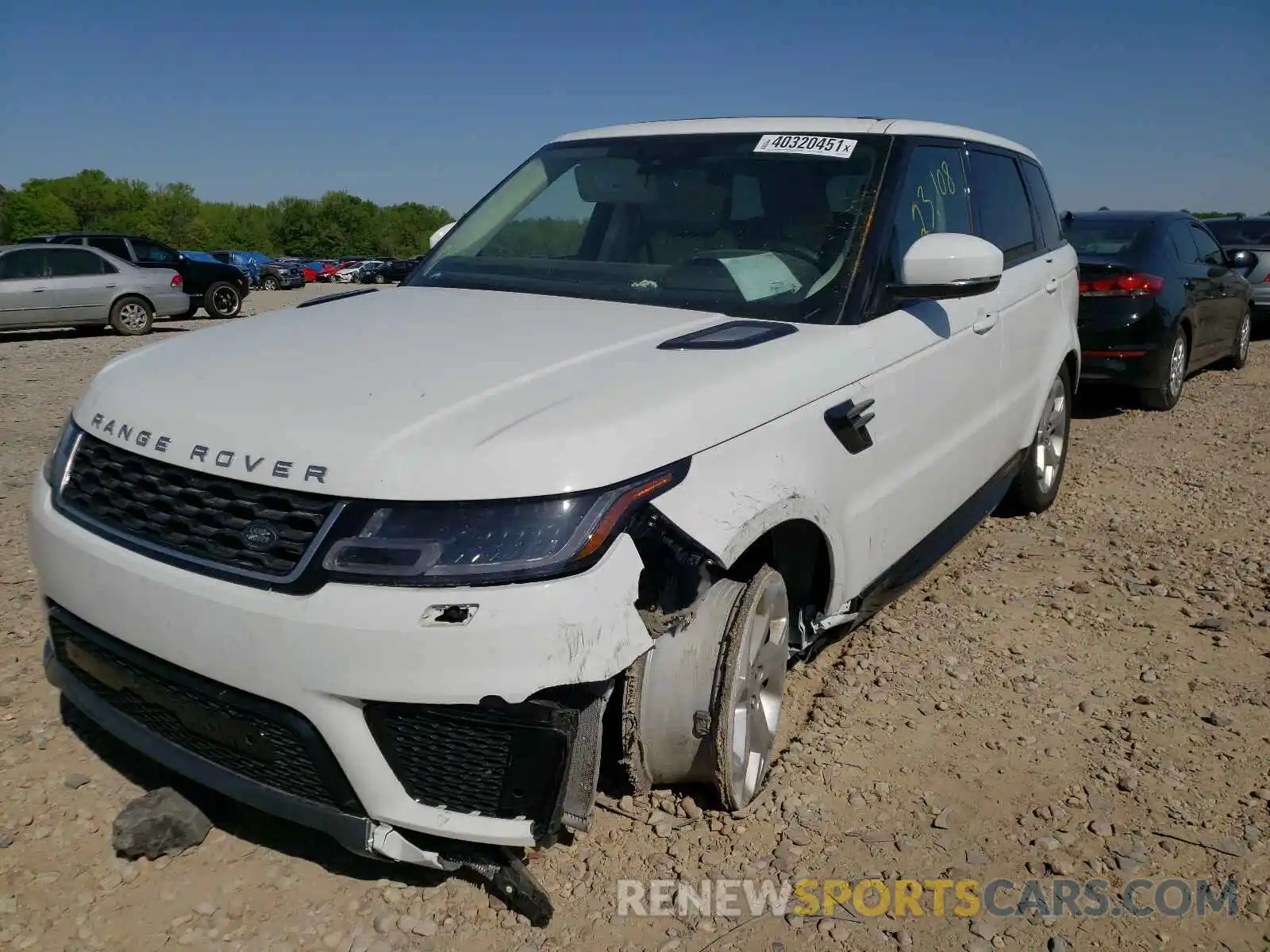 2 Photograph of a damaged car SALWR2SU5LA881345 LAND ROVER RANGEROVER 2020