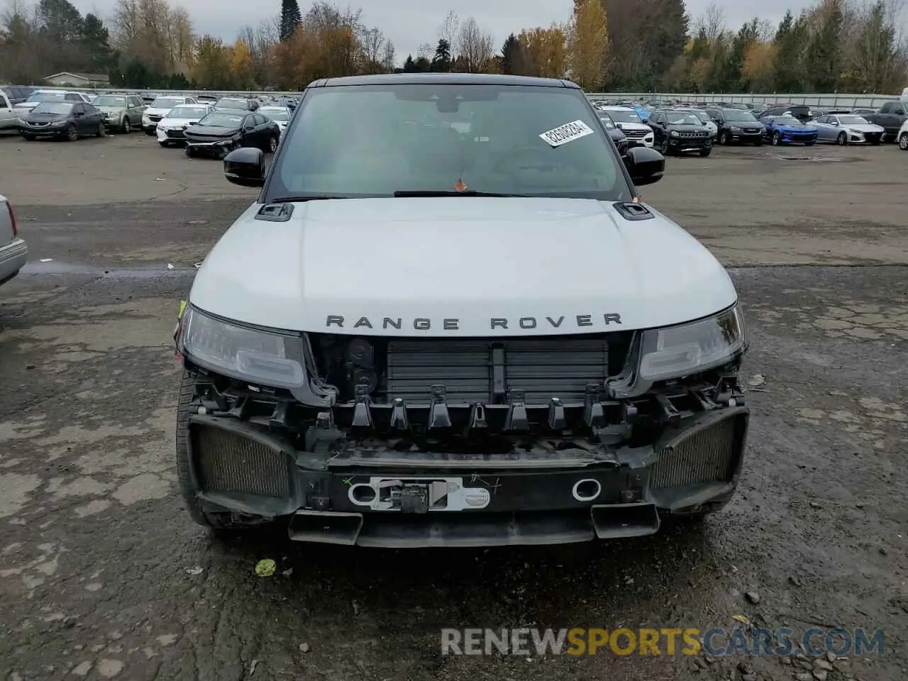 5 Photograph of a damaged car SALWR2SU7LA723749 LAND ROVER RANGEROVER 2020