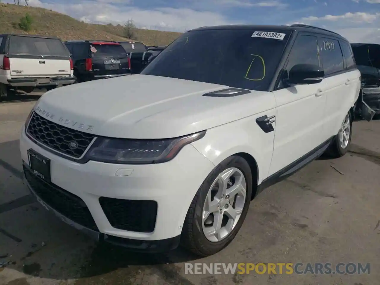 2 Photograph of a damaged car SALWR2SU8LA730709 LAND ROVER RANGEROVER 2020