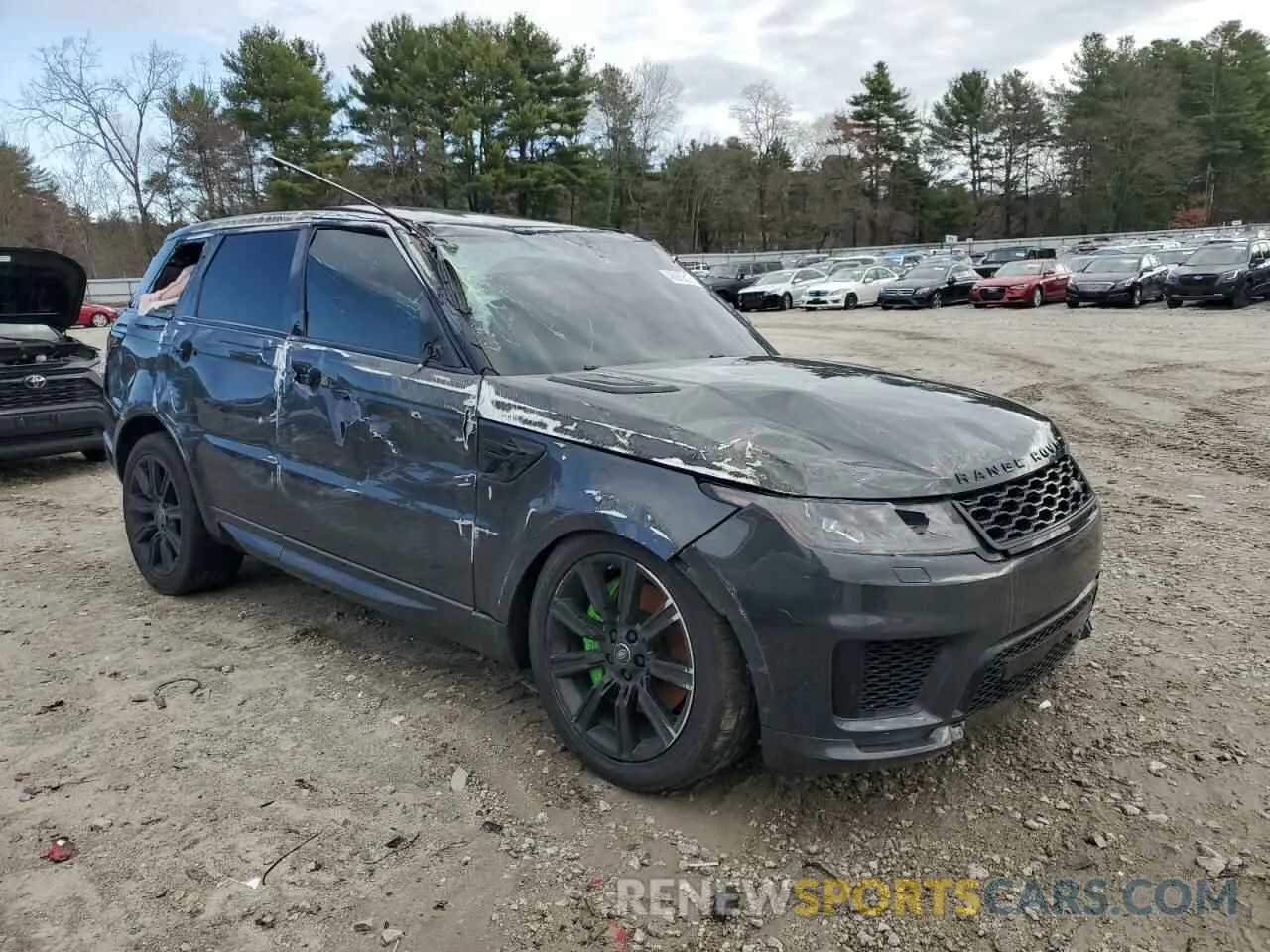 4 Photograph of a damaged car SALWS2RU2LA882785 LAND ROVER RANGEROVER 2020