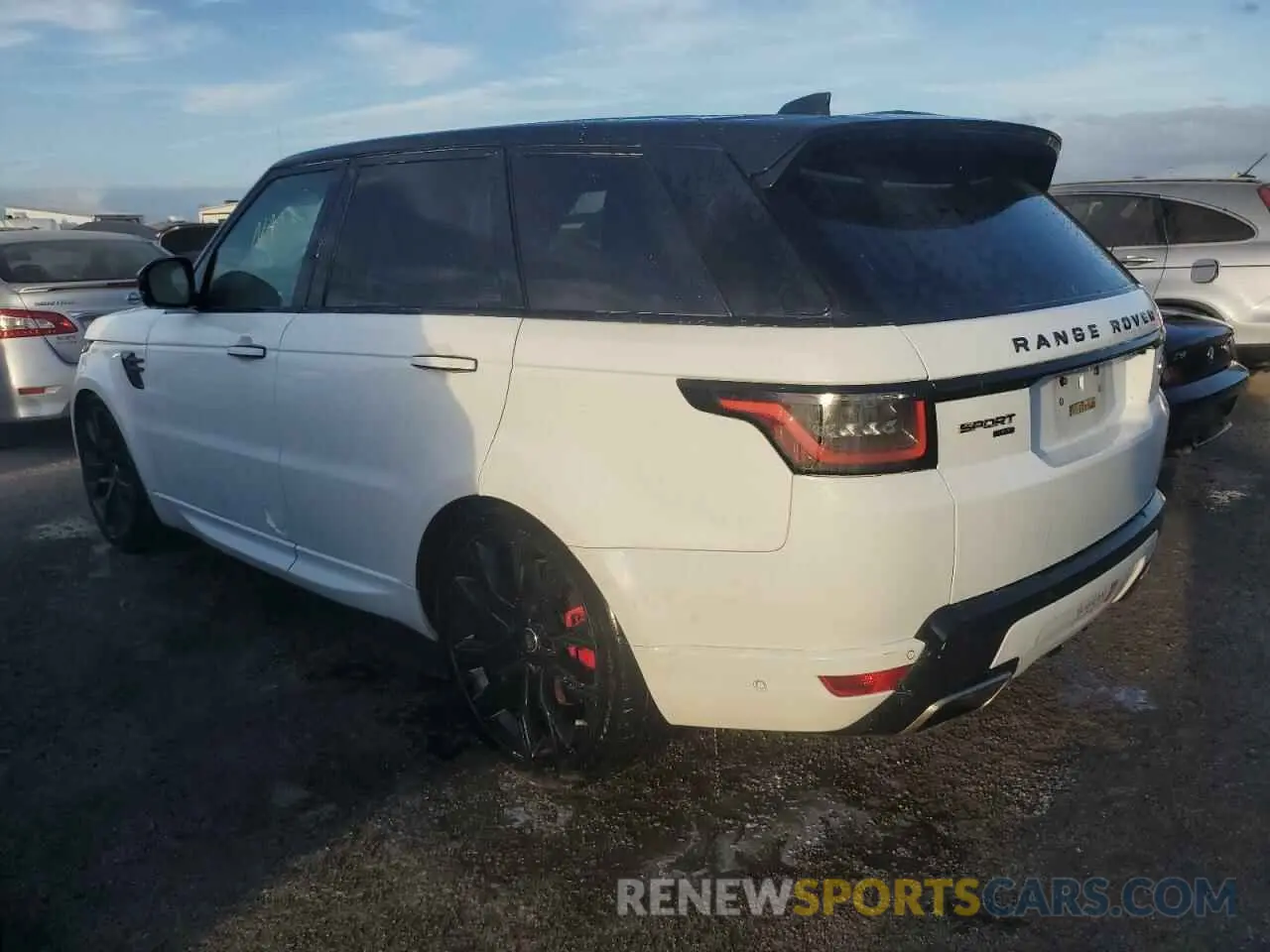 2 Photograph of a damaged car SALWS2RU7LA712793 LAND ROVER RANGEROVER 2020