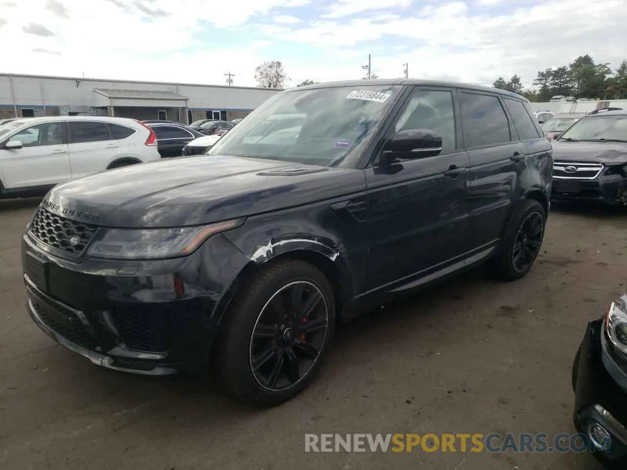 1 Photograph of a damaged car SALWS2RU8LA715489 LAND ROVER RANGEROVER 2020
