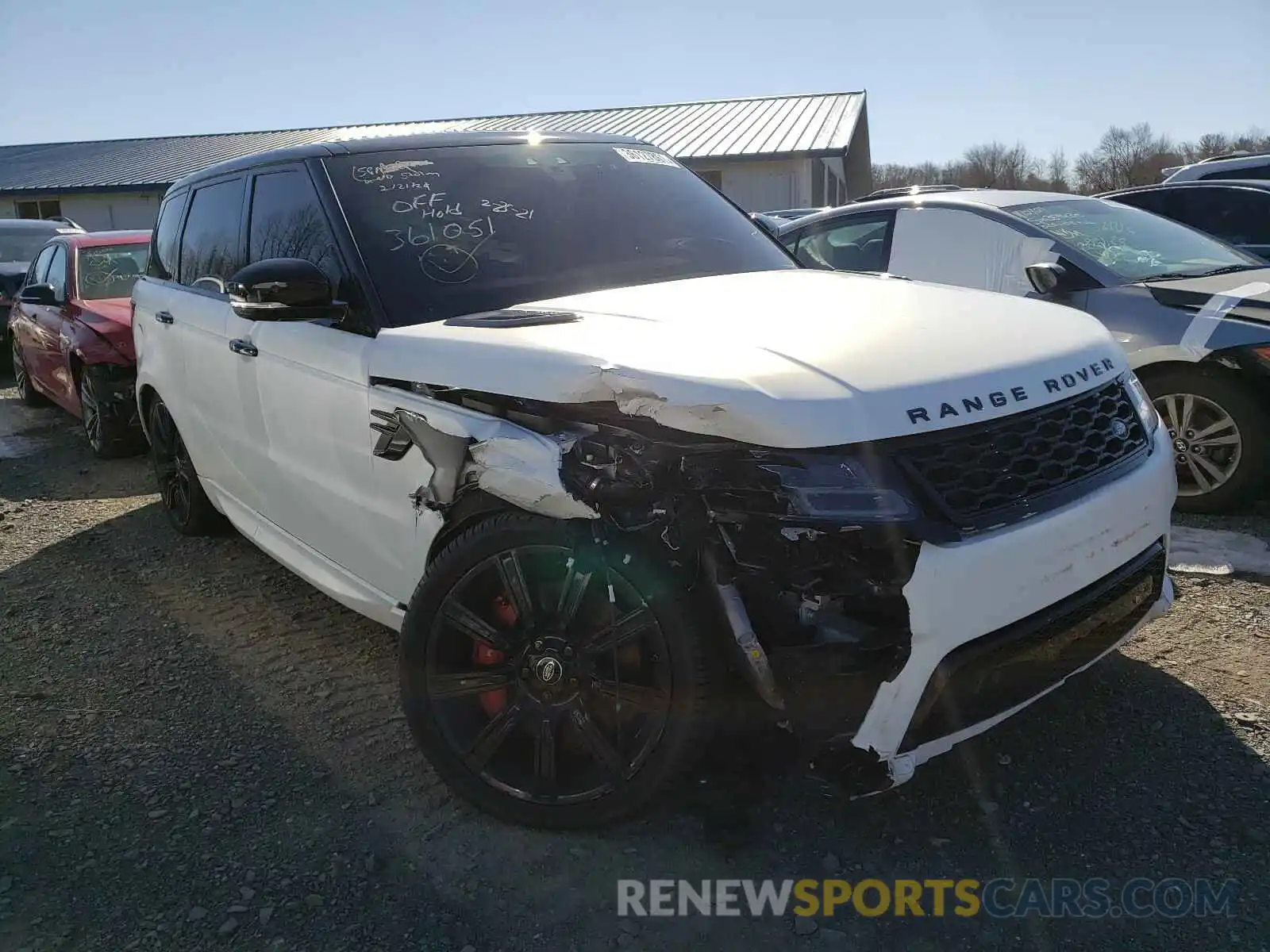 1 Photograph of a damaged car SALWS2RU8LA733300 LAND ROVER RANGEROVER 2020