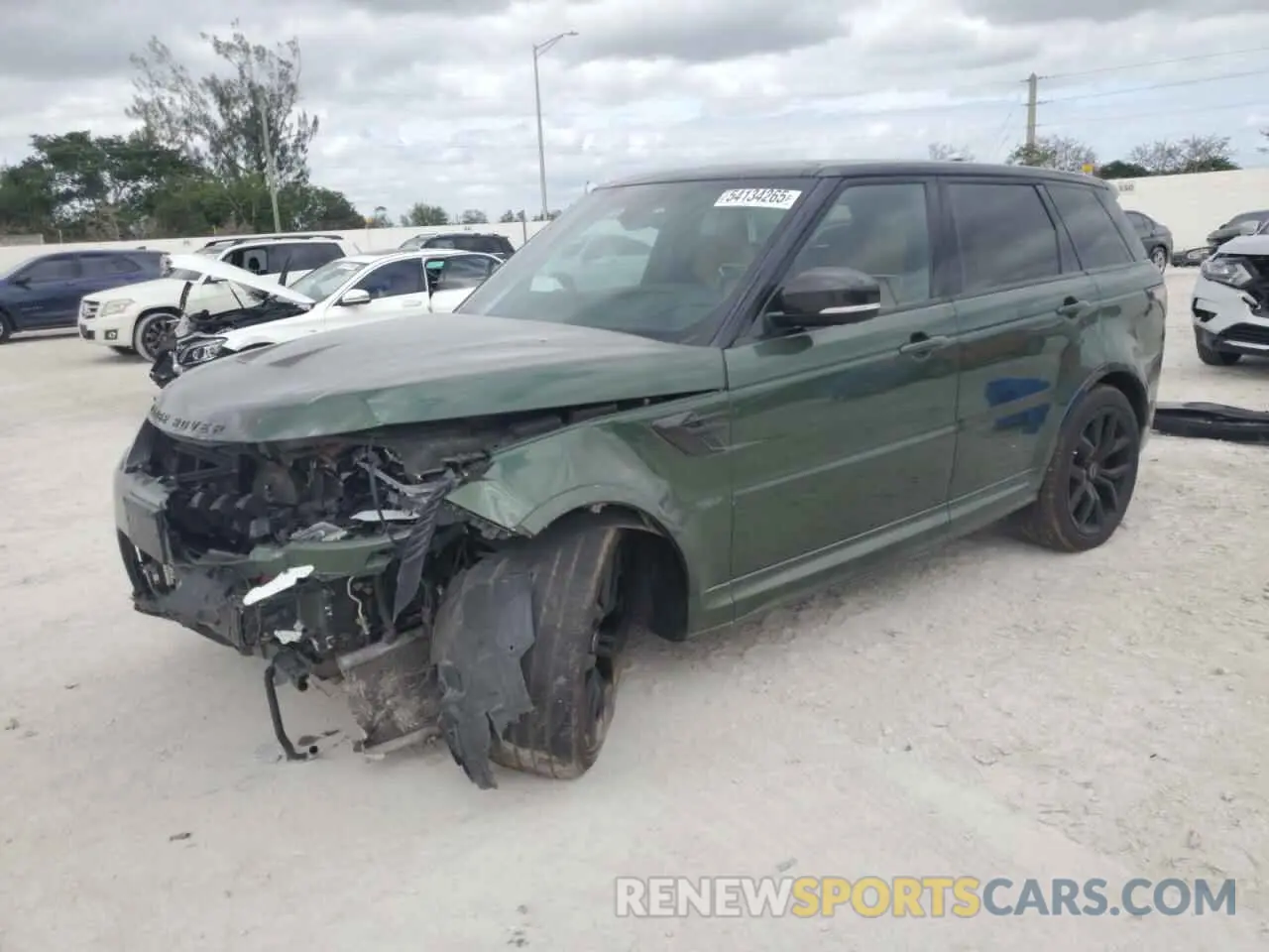 1 Photograph of a damaged car SALWZ2RE5LA743951 LAND ROVER RANGEROVER 2020