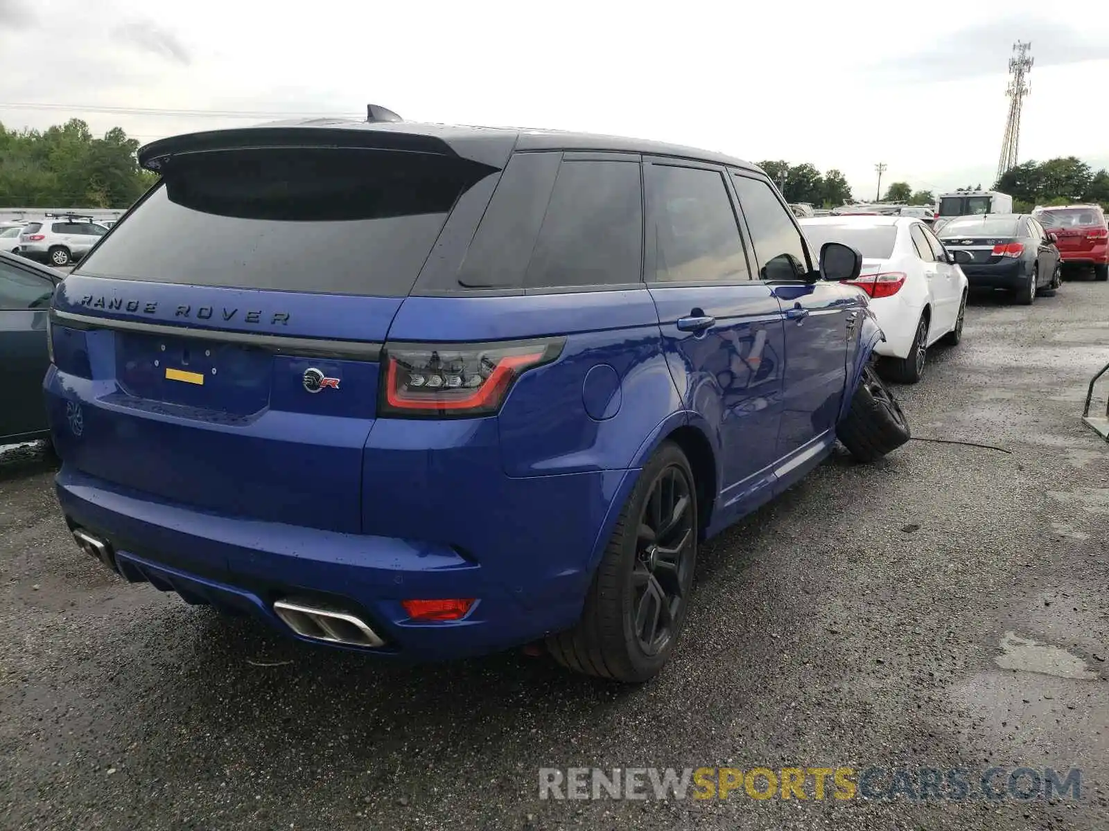 4 Photograph of a damaged car SALWZ2RE9LA733262 LAND ROVER RANGEROVER 2020