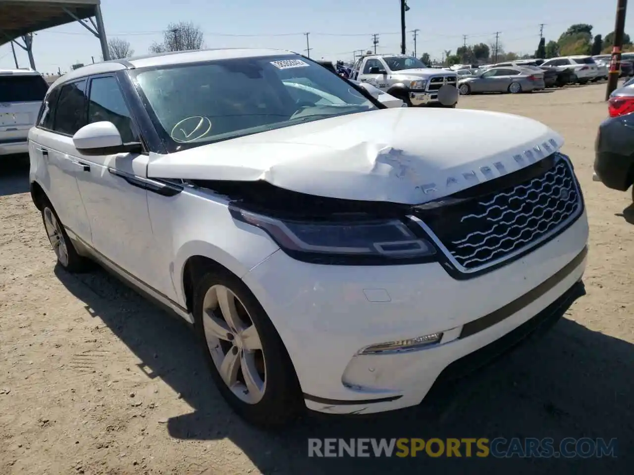 1 Photograph of a damaged car SALYB2EX2LA258459 LAND ROVER RANGEROVER 2020