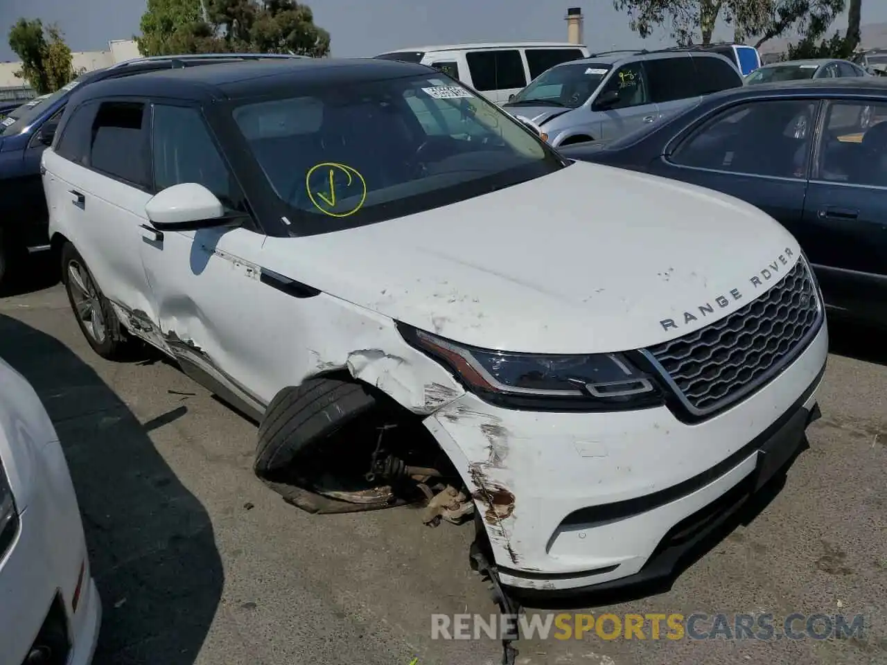 1 Photograph of a damaged car SALYB2EX4LA270015 LAND ROVER RANGEROVER 2020