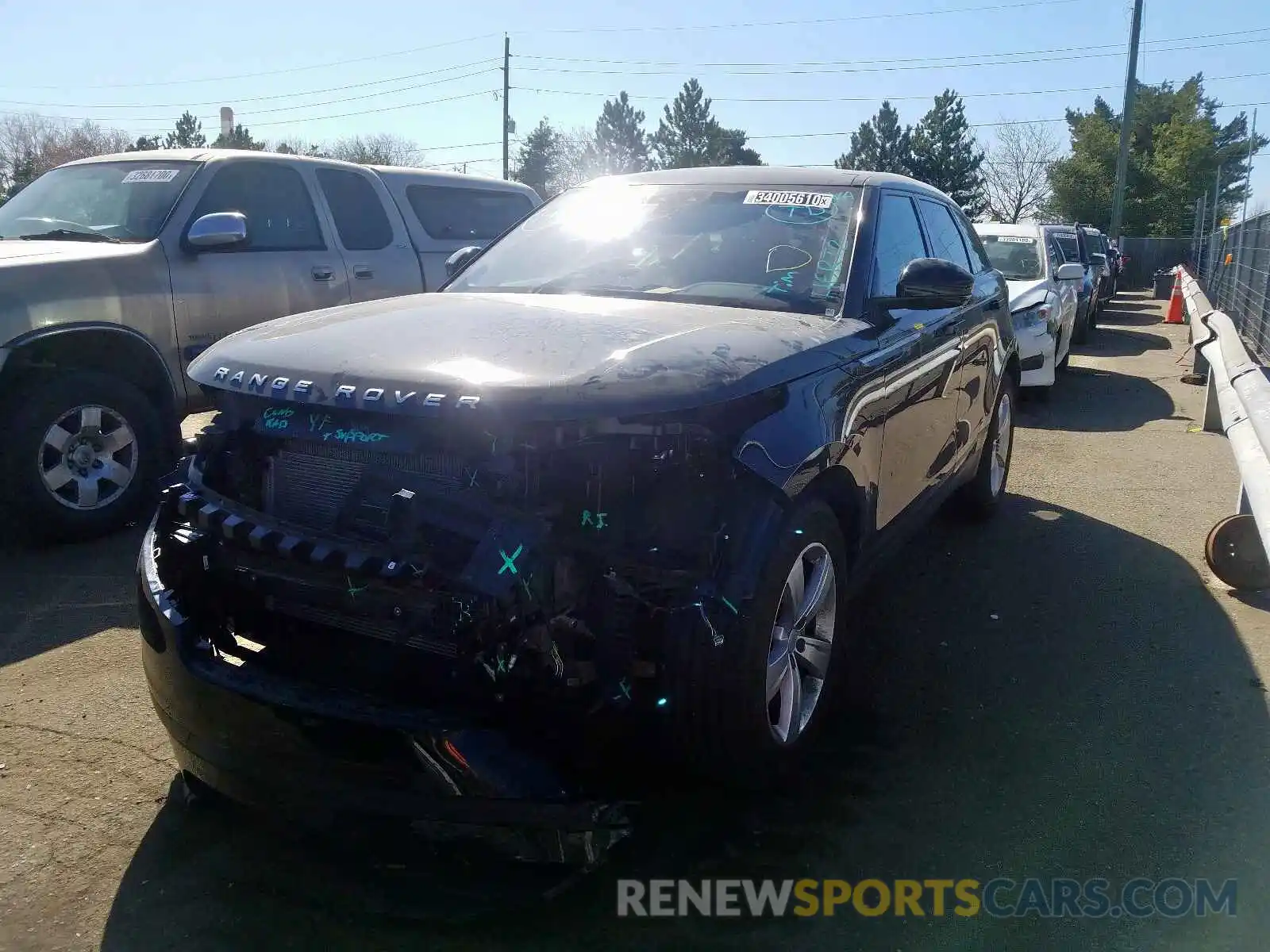 2 Photograph of a damaged car SALYB2EX5LA265096 LAND ROVER RANGEROVER 2020