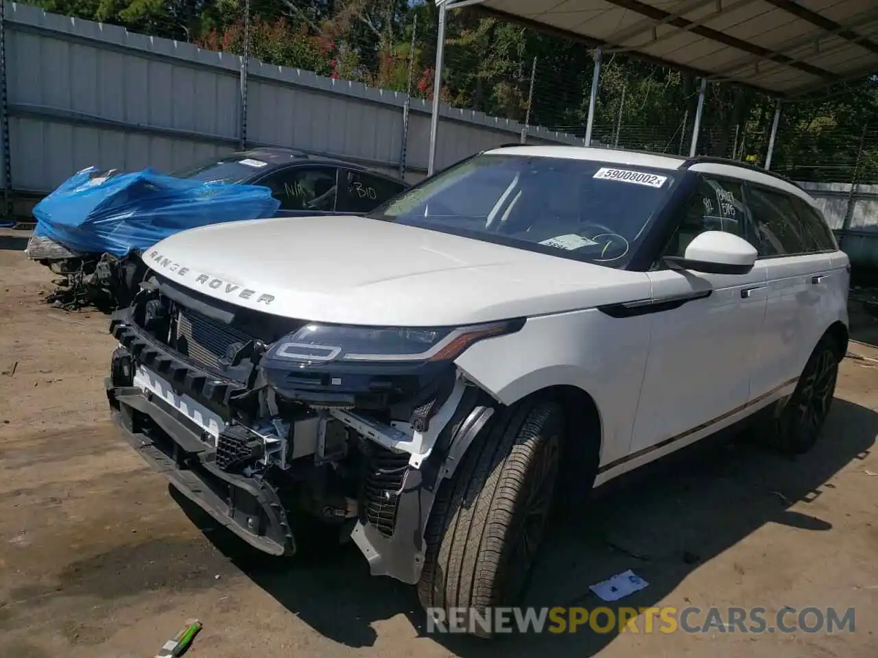 2 Photograph of a damaged car SALYB2EX5LA286708 LAND ROVER RANGEROVER 2020