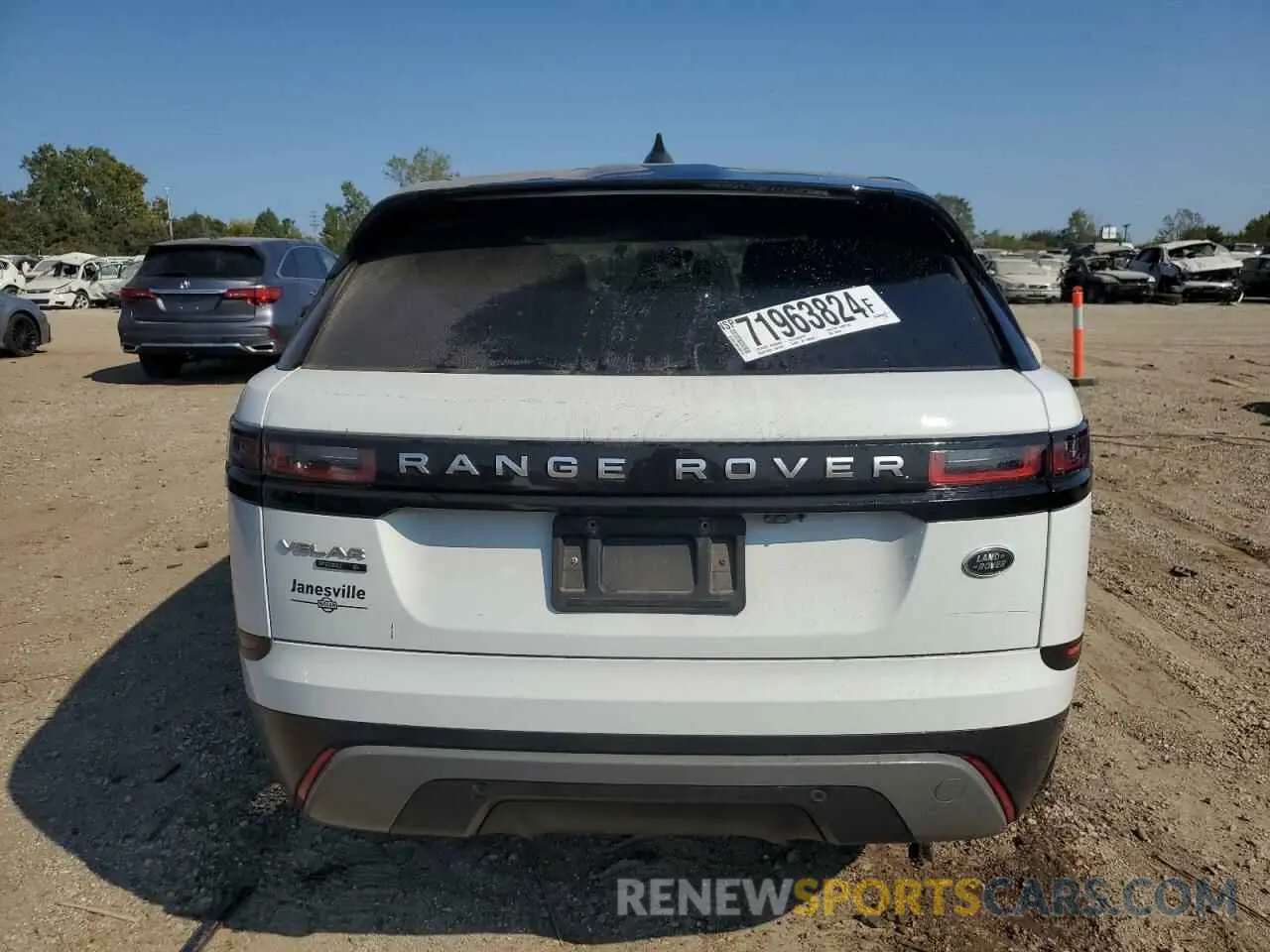 6 Photograph of a damaged car SALYB2EX6LA269884 LAND ROVER RANGEROVER 2020