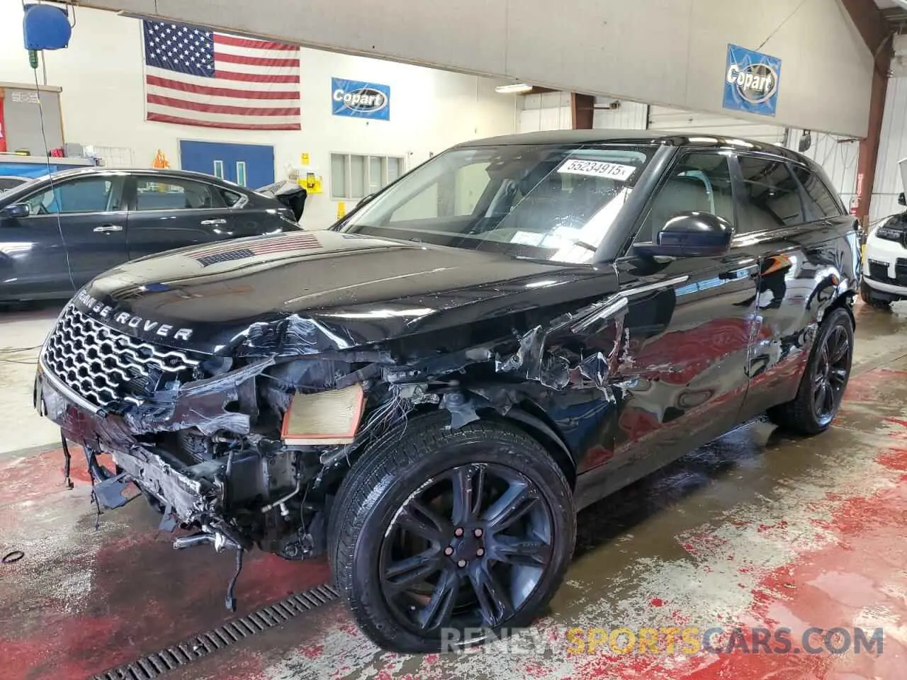1 Photograph of a damaged car SALYB2EX8LA243495 LAND ROVER RANGEROVER 2020