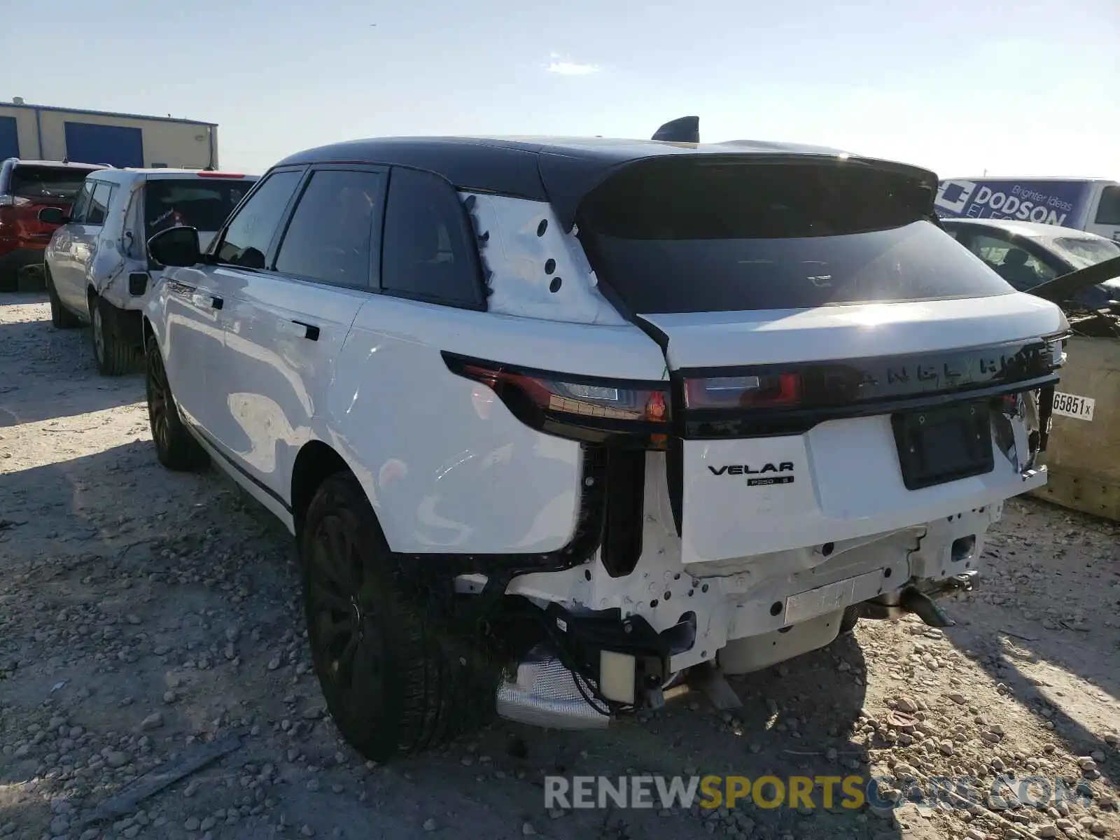 3 Photograph of a damaged car SALYK2EX0LA273980 LAND ROVER RANGEROVER 2020