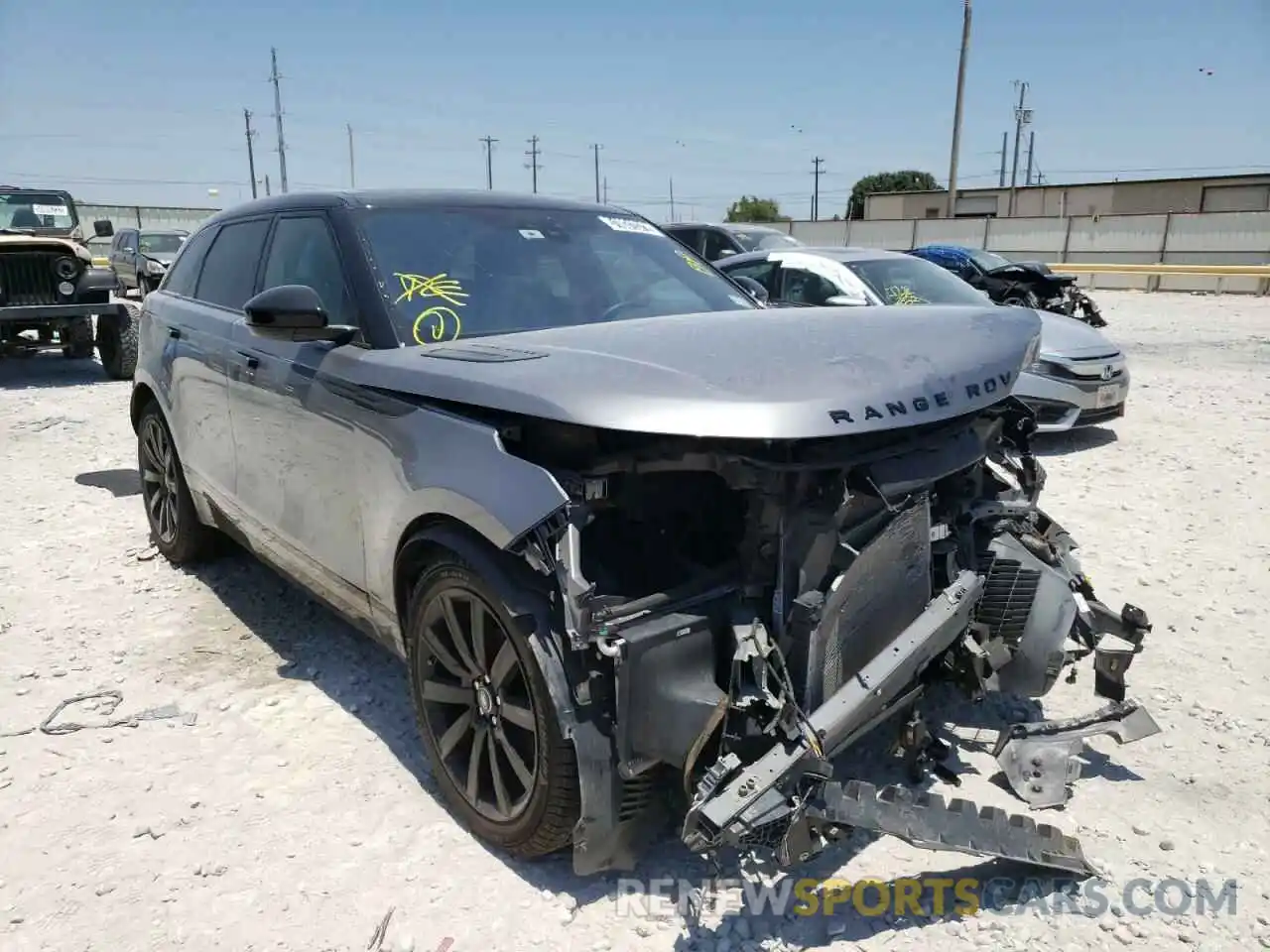 1 Photograph of a damaged car SALYK2EX5LA266751 LAND ROVER RANGEROVER 2020