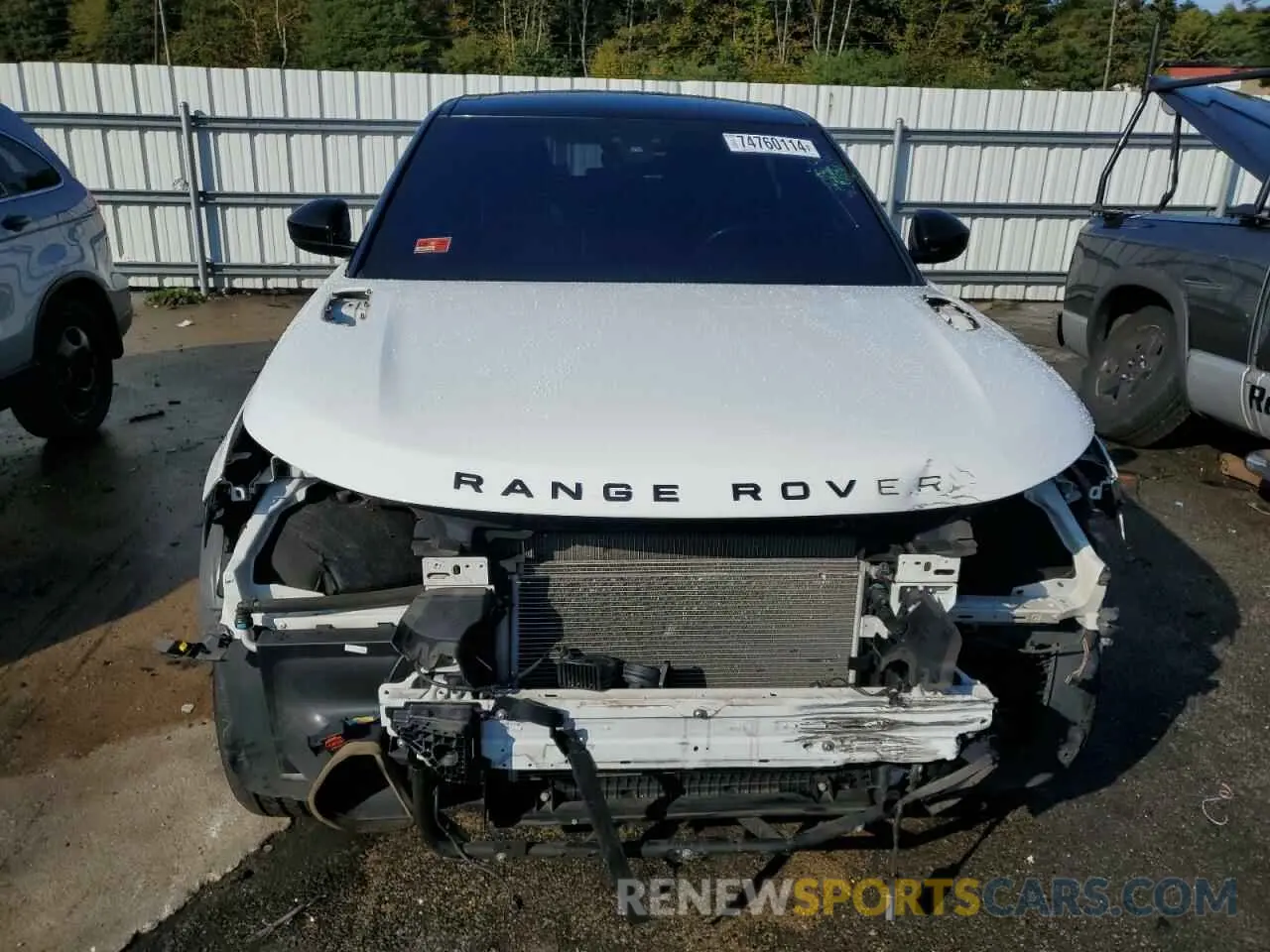 5 Photograph of a damaged car SALYK2EX8LA239298 LAND ROVER RANGEROVER 2020