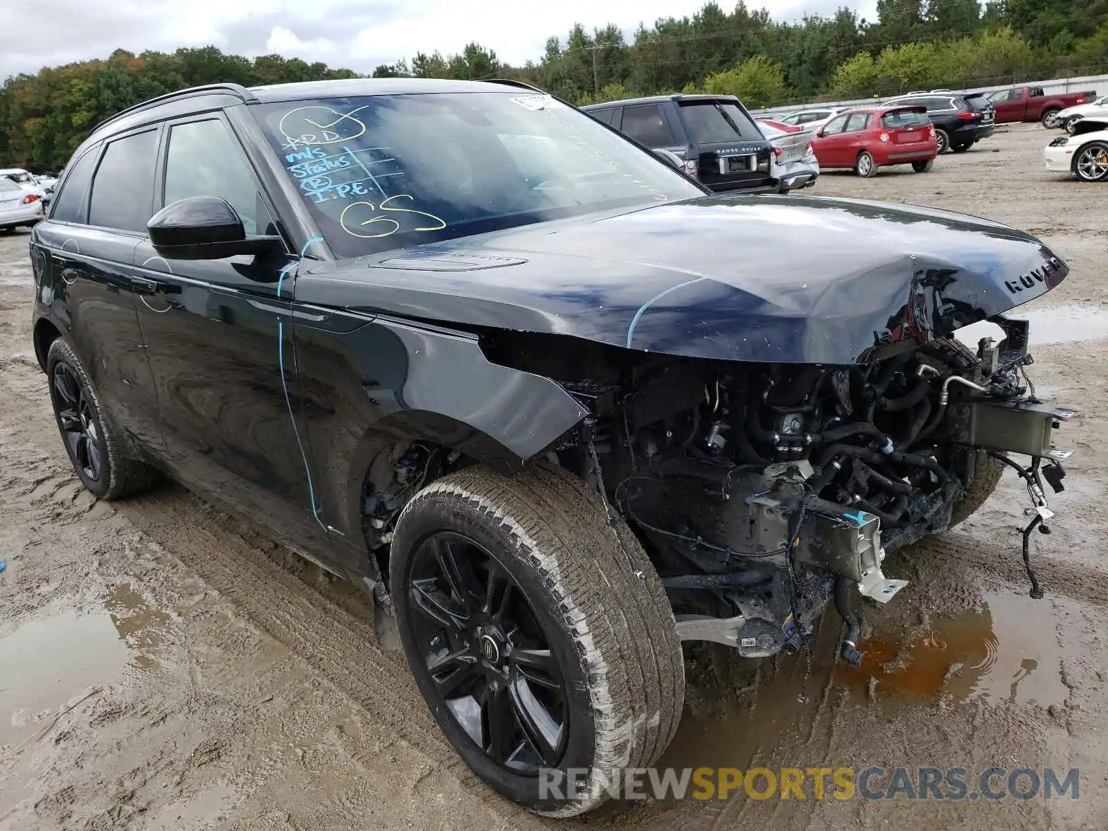 1 Photograph of a damaged car SALYK2FV1LA288193 LAND ROVER RANGEROVER 2020