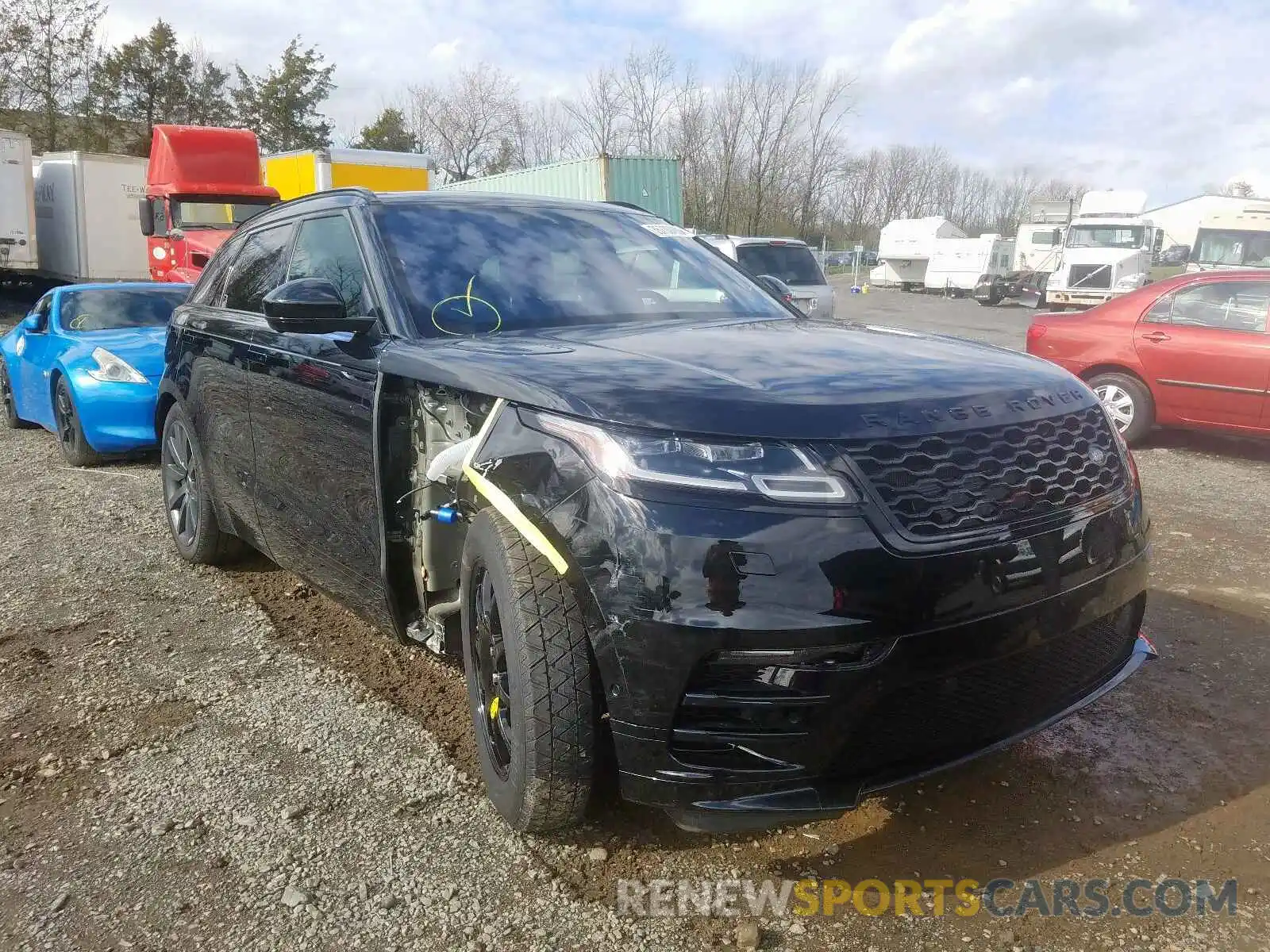 1 Photograph of a damaged car SALYM2EV4LA239646 LAND ROVER RANGEROVER 2020