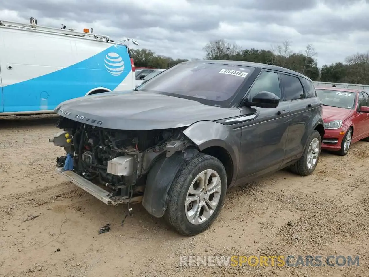1 Photograph of a damaged car SALZJ2FX0LH023748 LAND ROVER RANGEROVER 2020