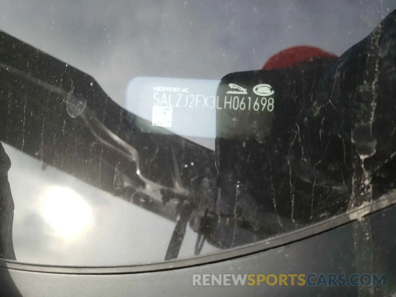 13 Photograph of a damaged car SALZJ2FX3LH061698 LAND ROVER RANGEROVER 2020