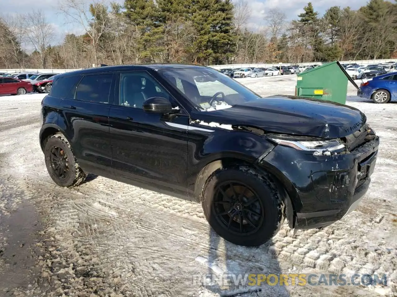 4 Photograph of a damaged car SALZJ2FX3LH087685 LAND ROVER RANGEROVER 2020
