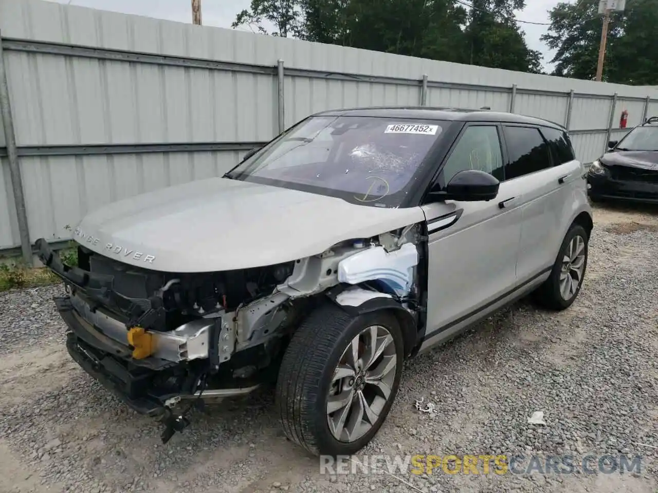 2 Photograph of a damaged car SALZJ2FX4LH089011 LAND ROVER RANGEROVER 2020